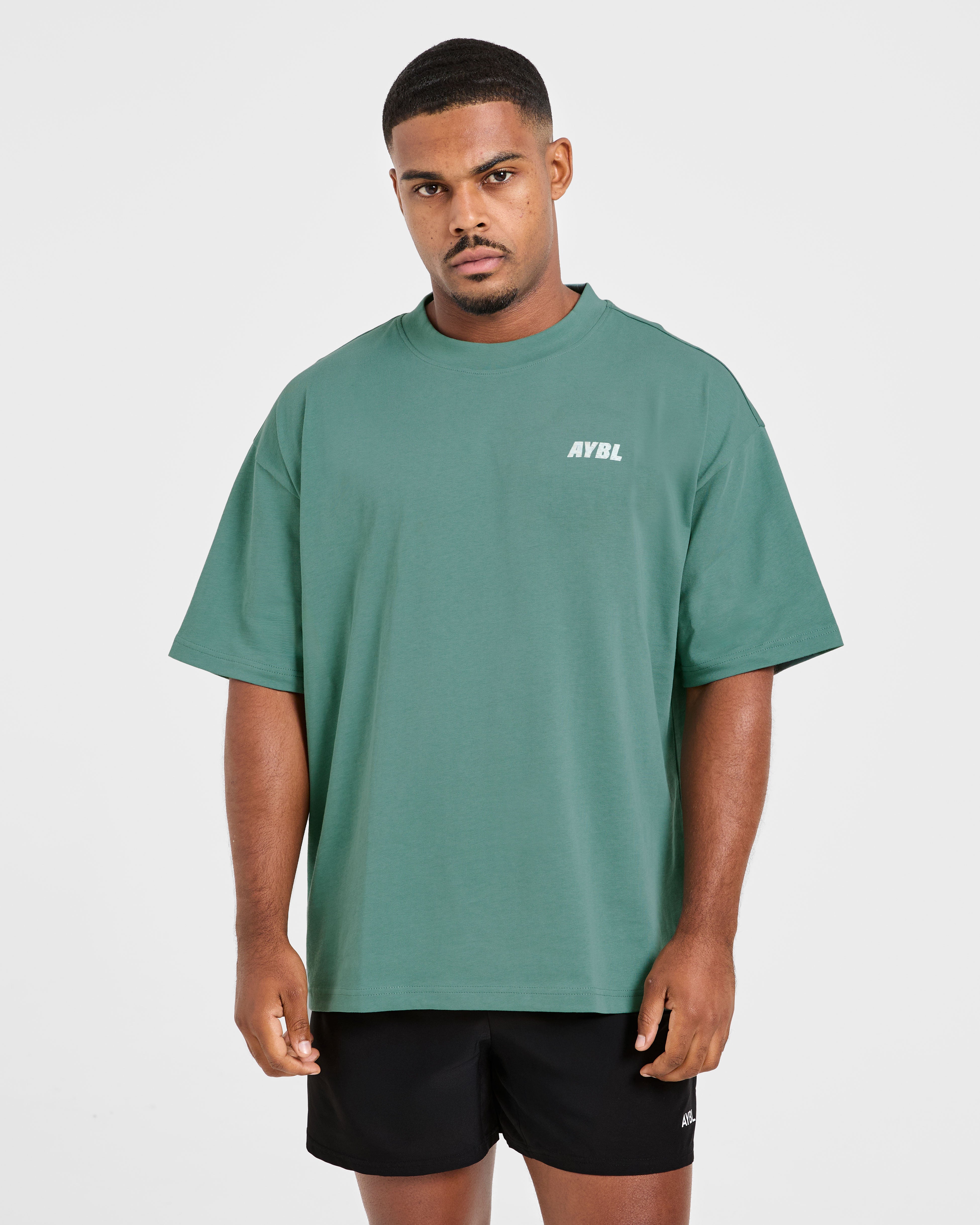Sportswear Essentials Oversized T Shirt - Ocean Grün