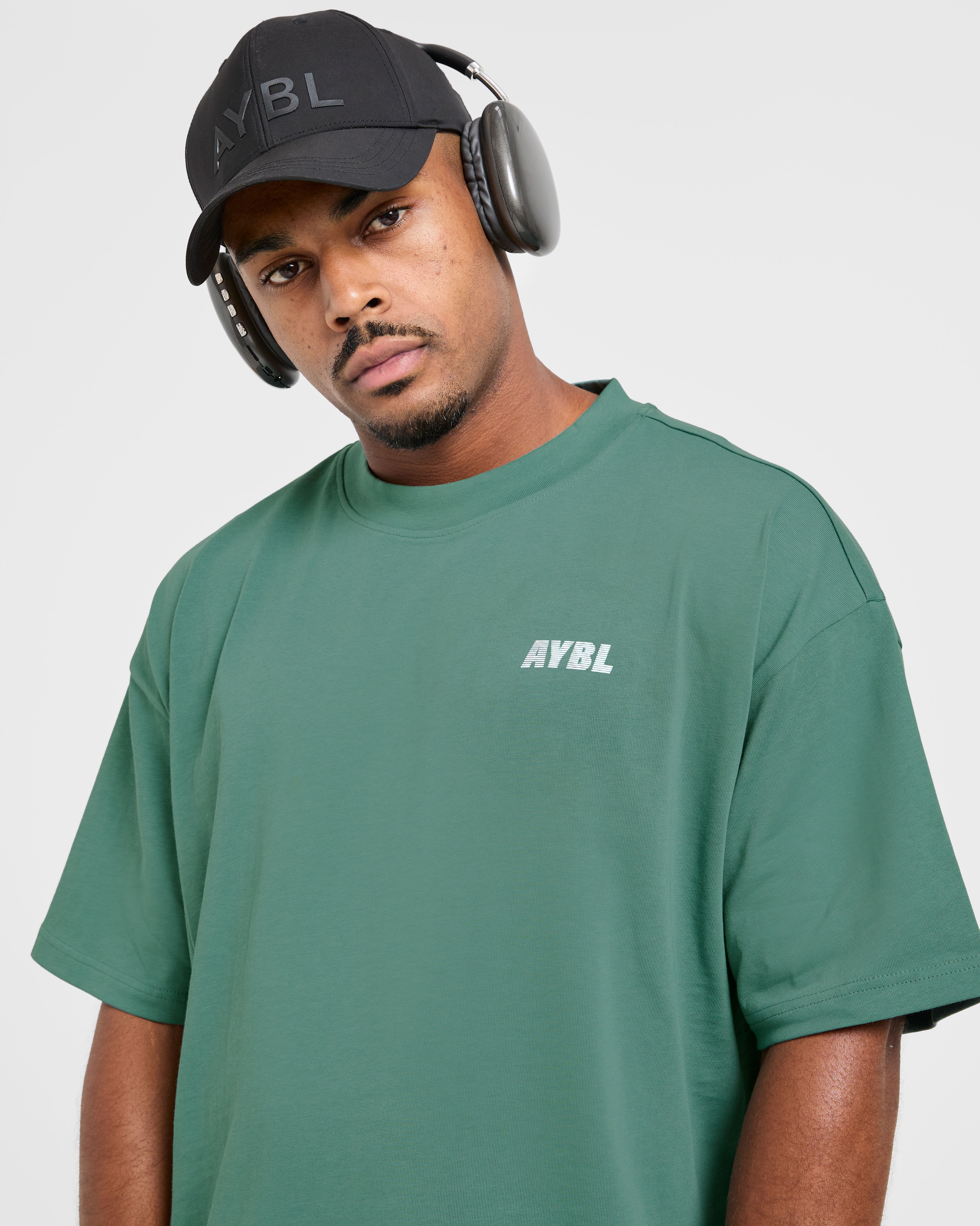 Sportswear Essentials Oversized T Shirt - Ocean Grün