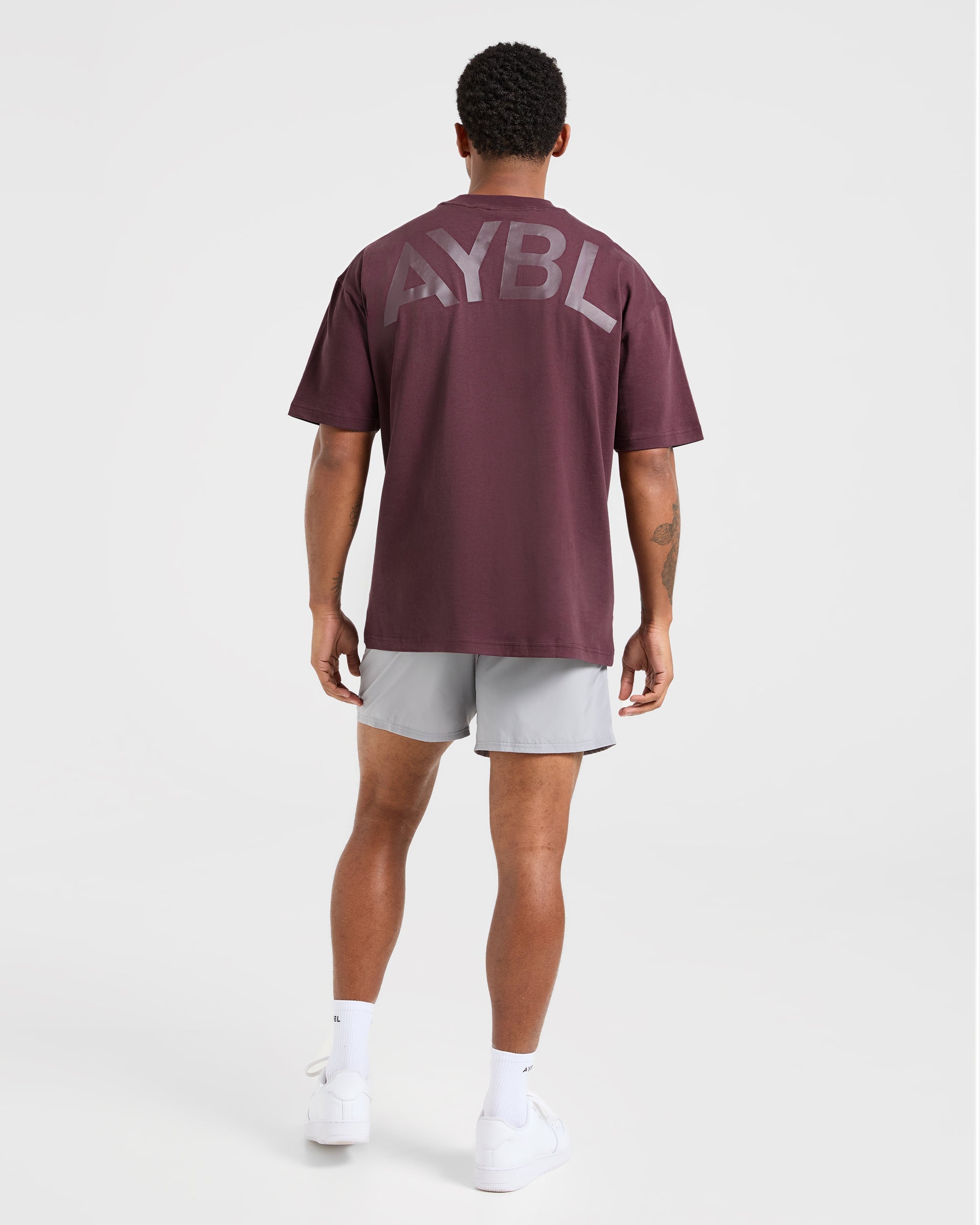 Essential Oversized T Shirt - Dusty Plum