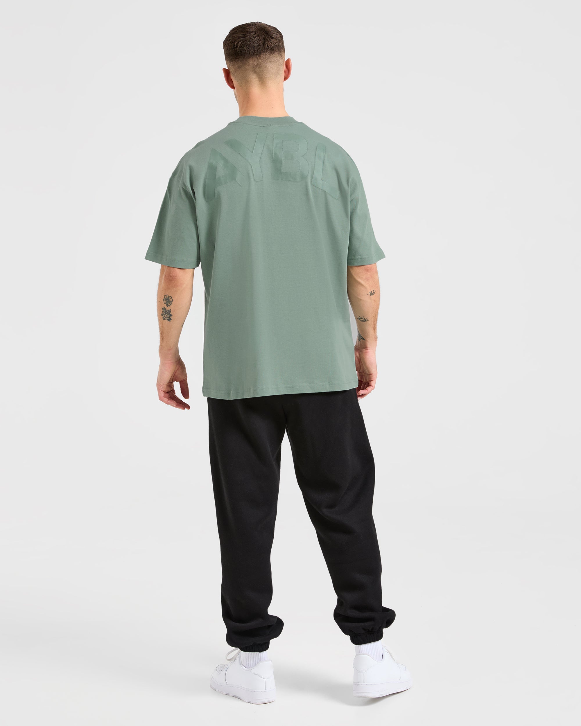 Essential Oversized T Shirt - Slate Grün