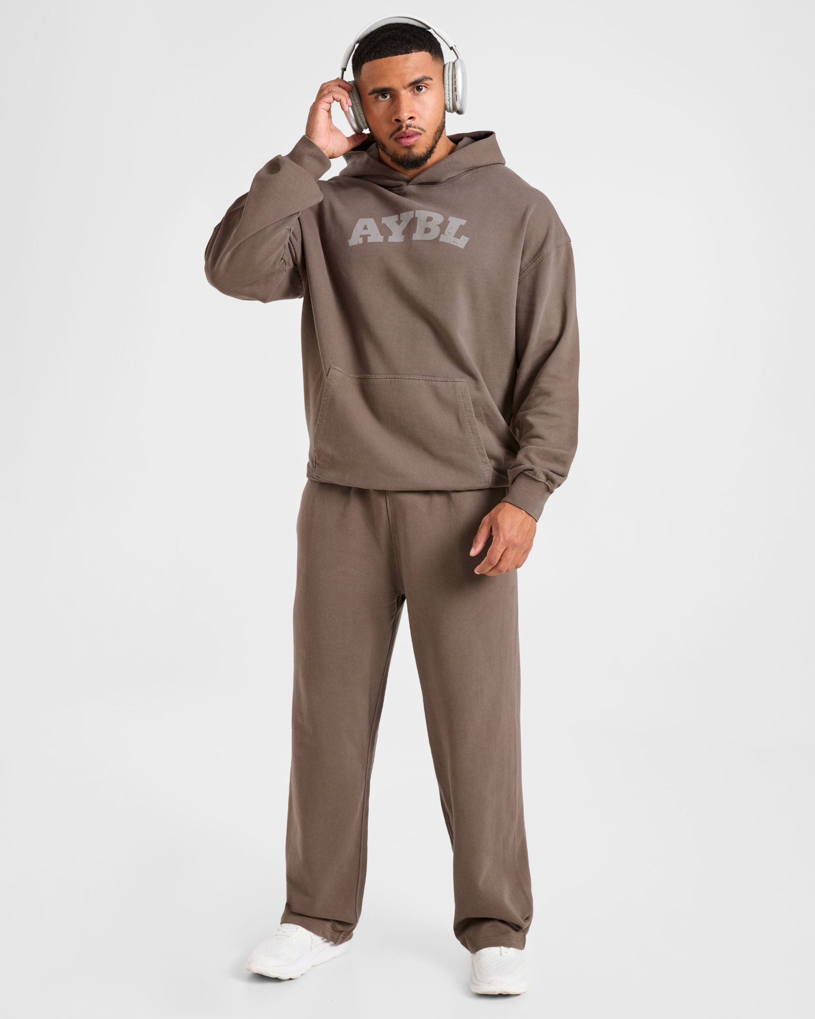 Elite Straight Leg Joggers - Umber Braun