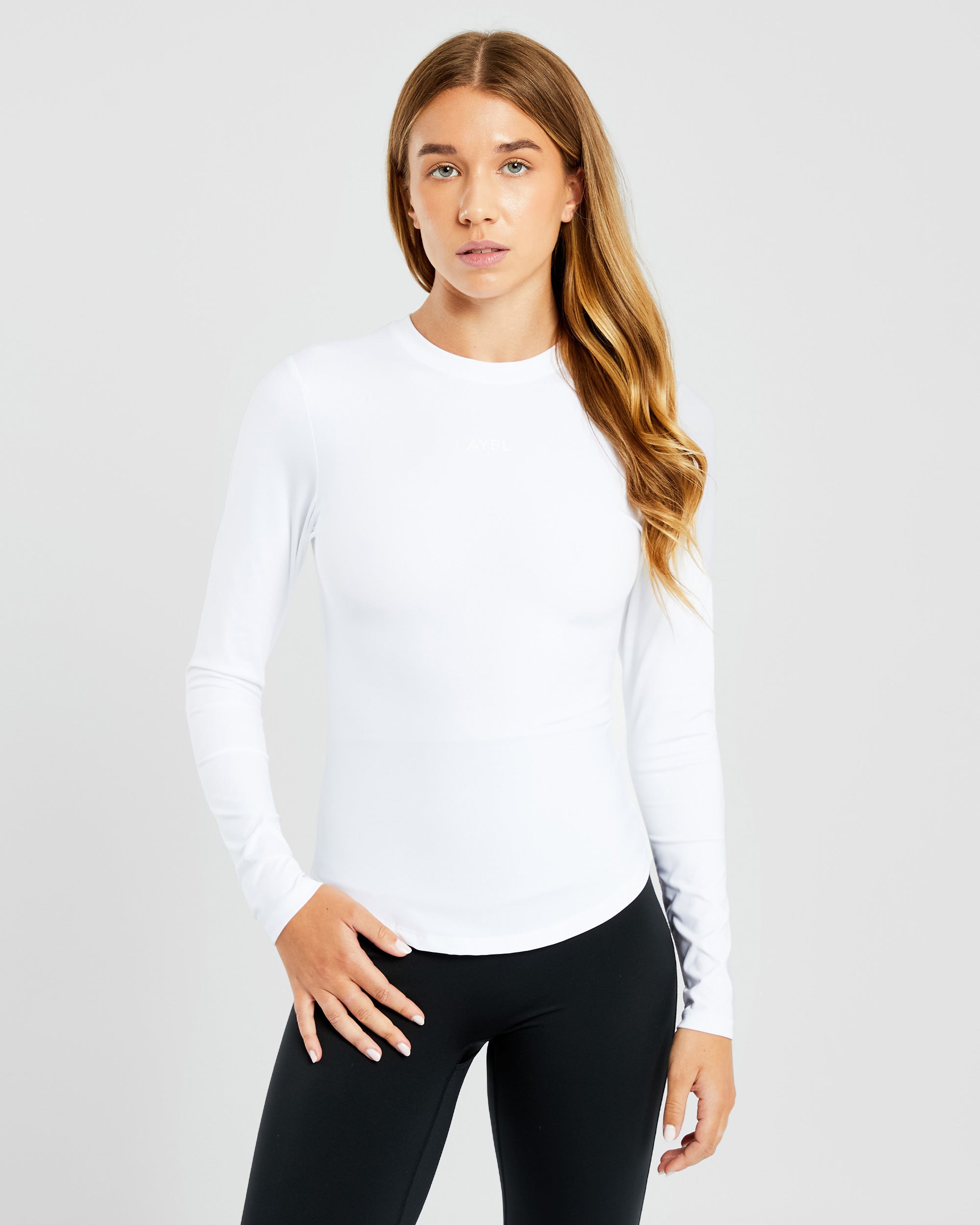 Sculpt Long Sleeve - Weiß