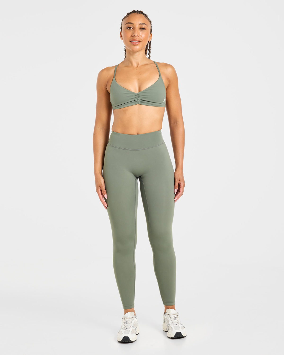 Physique Leggings - Muted Khaki