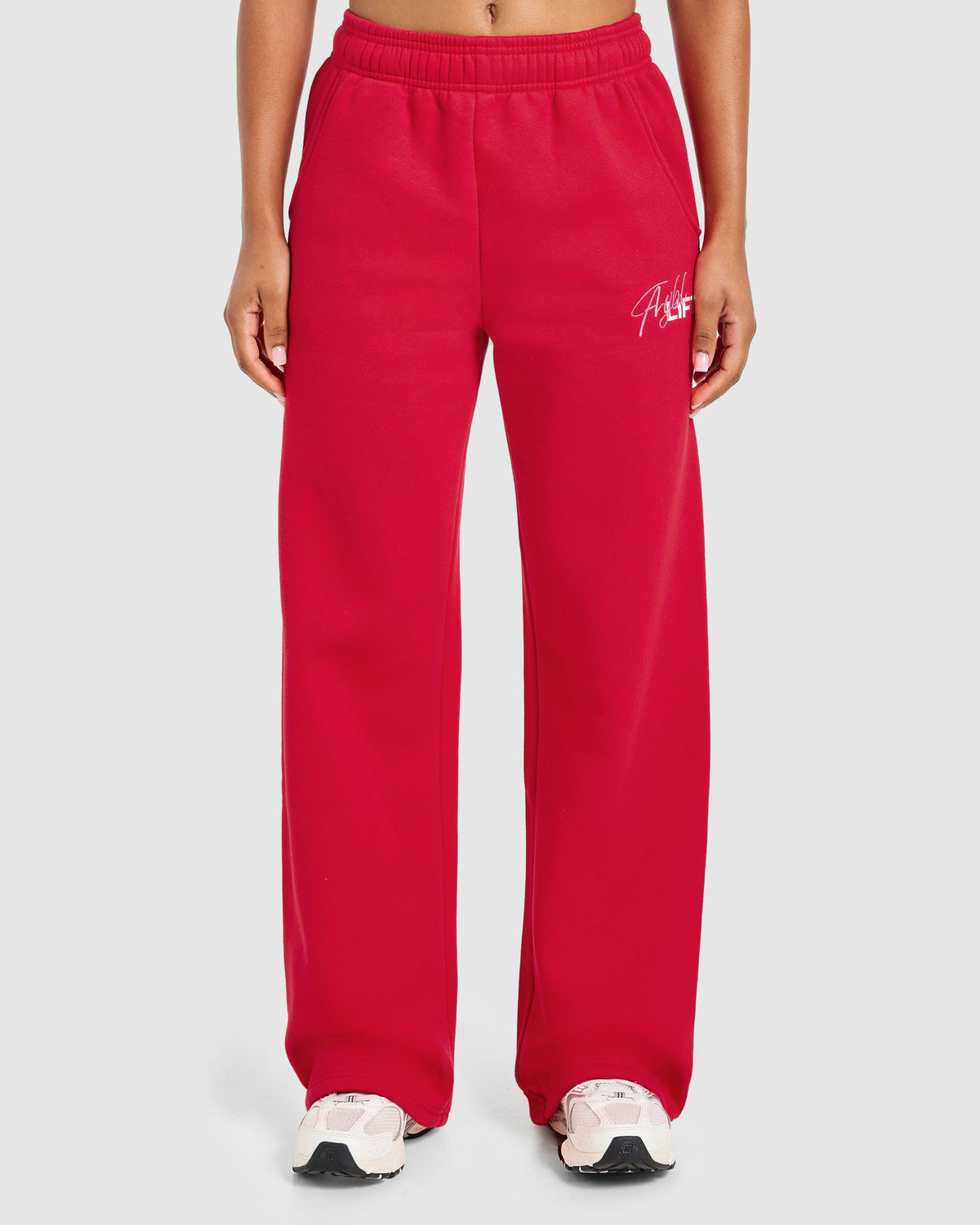 Lift Graphic 2.0 Oversized Straight Leg Joggers - Rot
