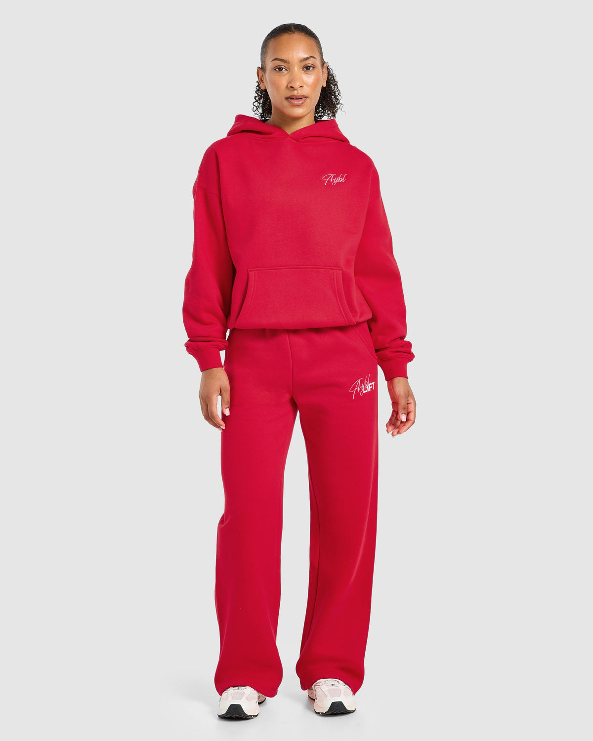 Lift Graphic 2.0 Oversized Straight Leg Joggers - Rot
