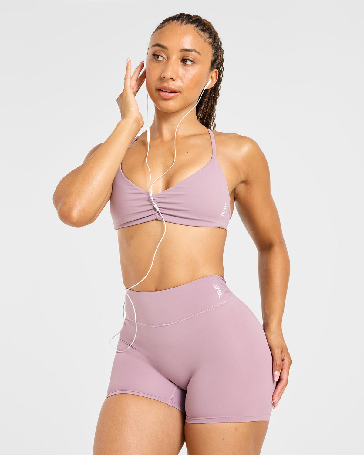 Physique Sports Bra - Dusty Mauve