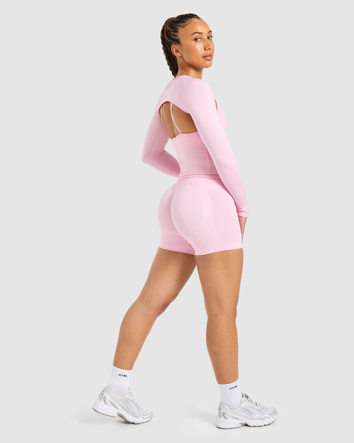 Adapt Seamless Shrug - Spring Rosa