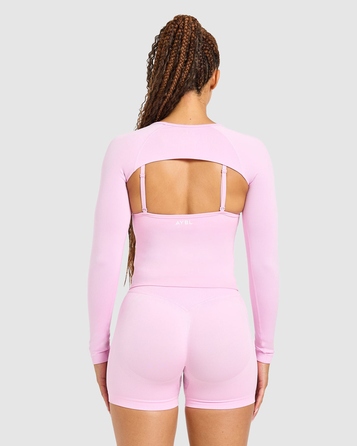 Adapt Seamless Shrug - Spring Rosa