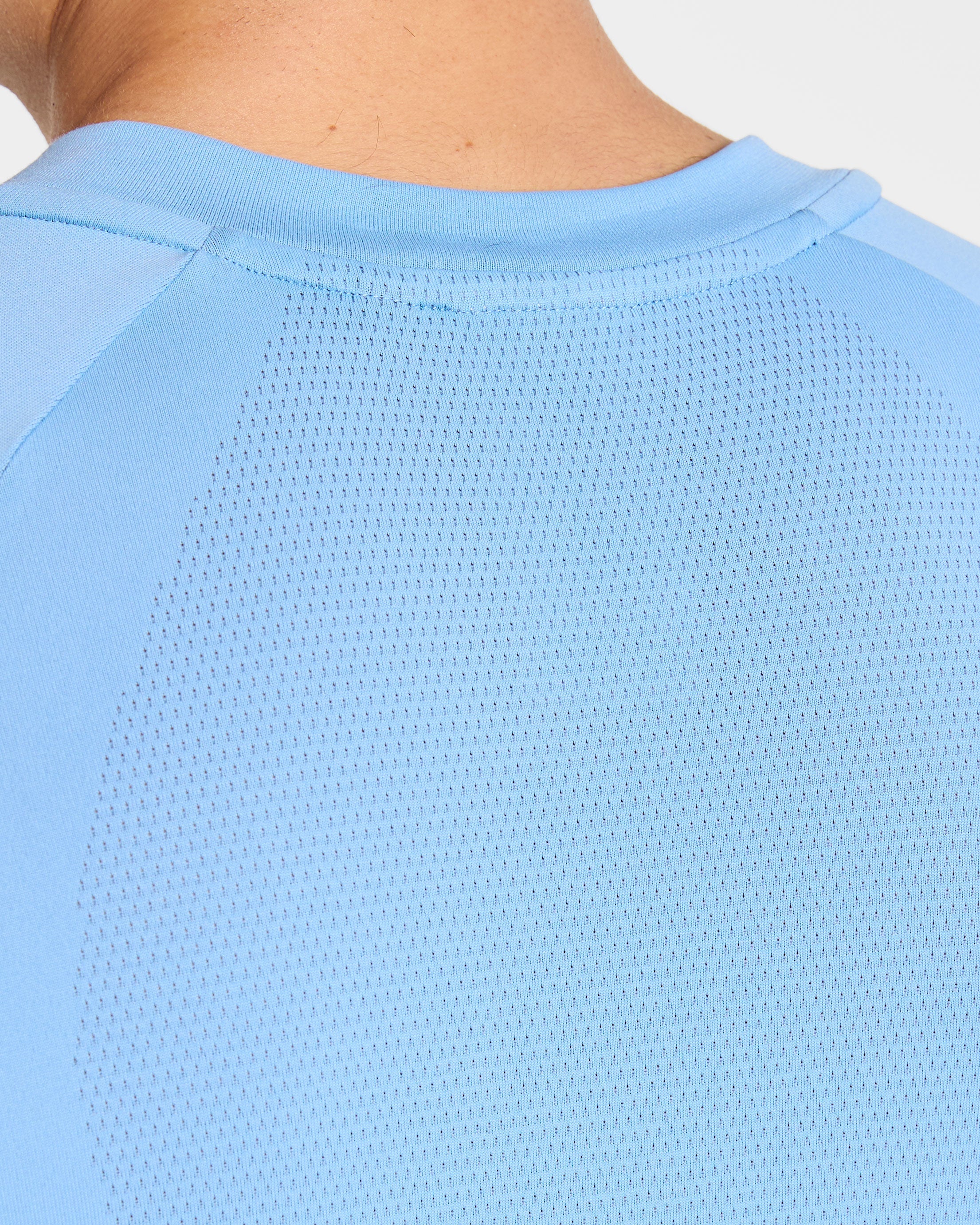 Attain Seamless Long Sleeve T Shirt - Sports Blau