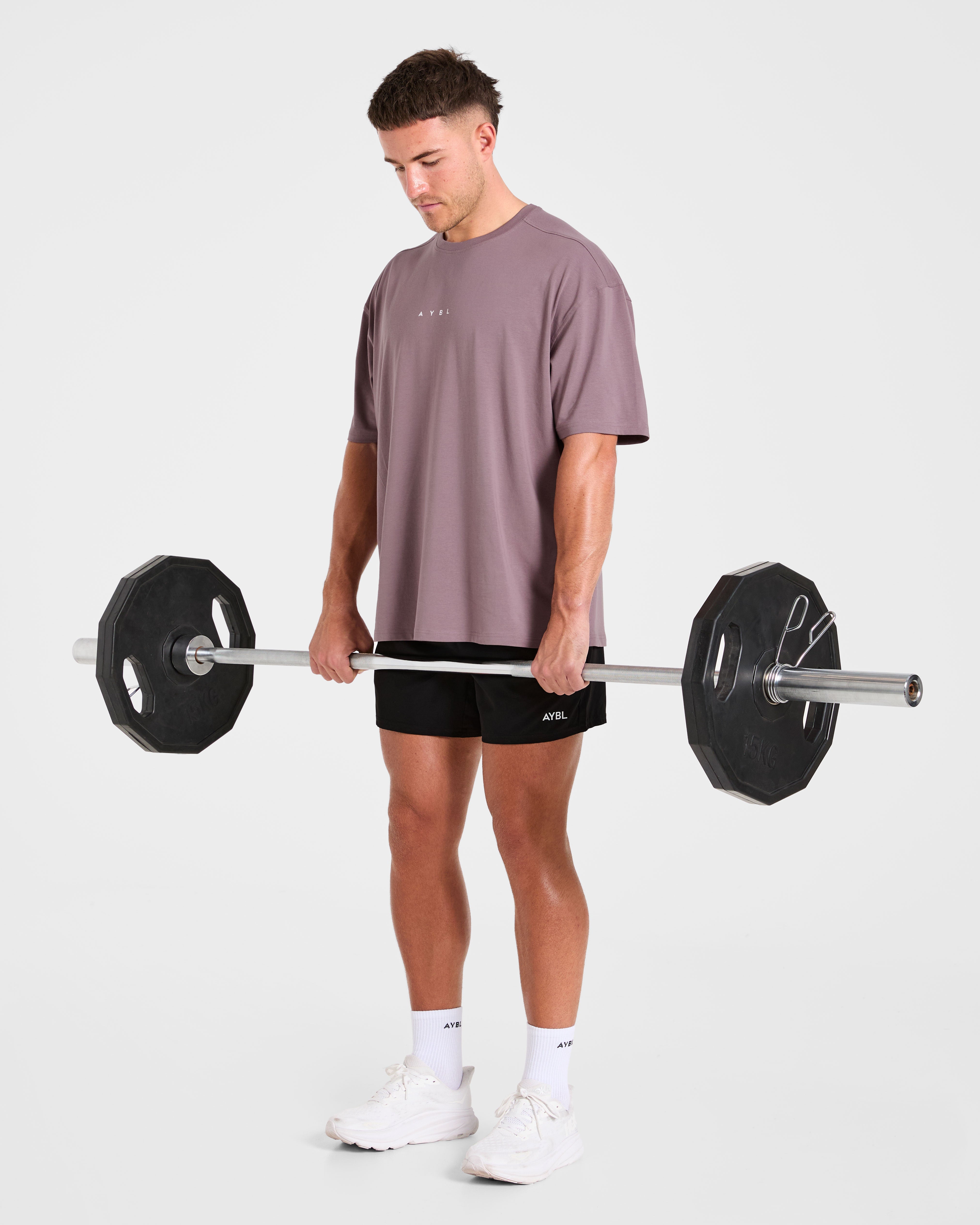 Force Oversized T Shirt - Heavy Lila