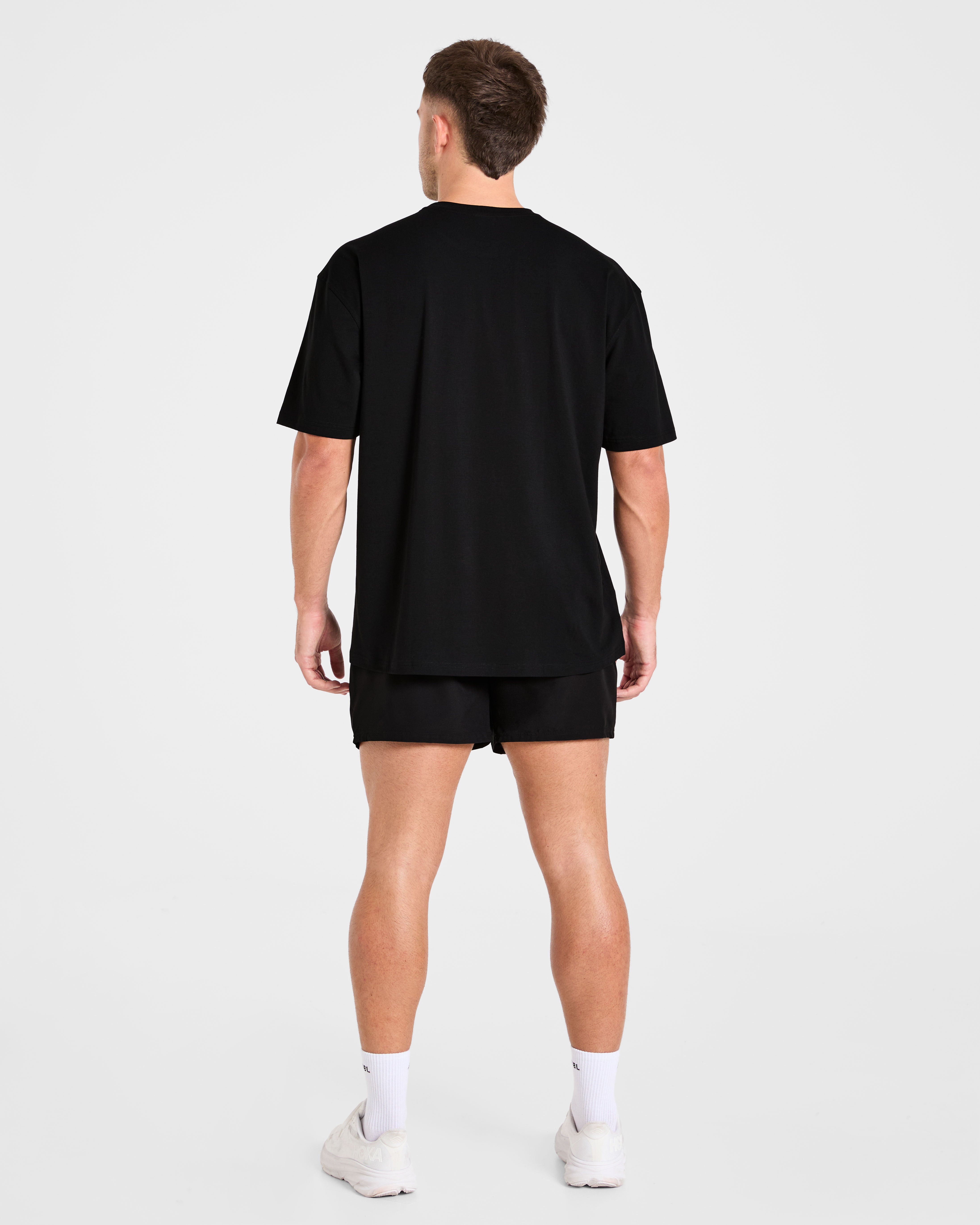 Force Oversized T Shirt - Schwarz