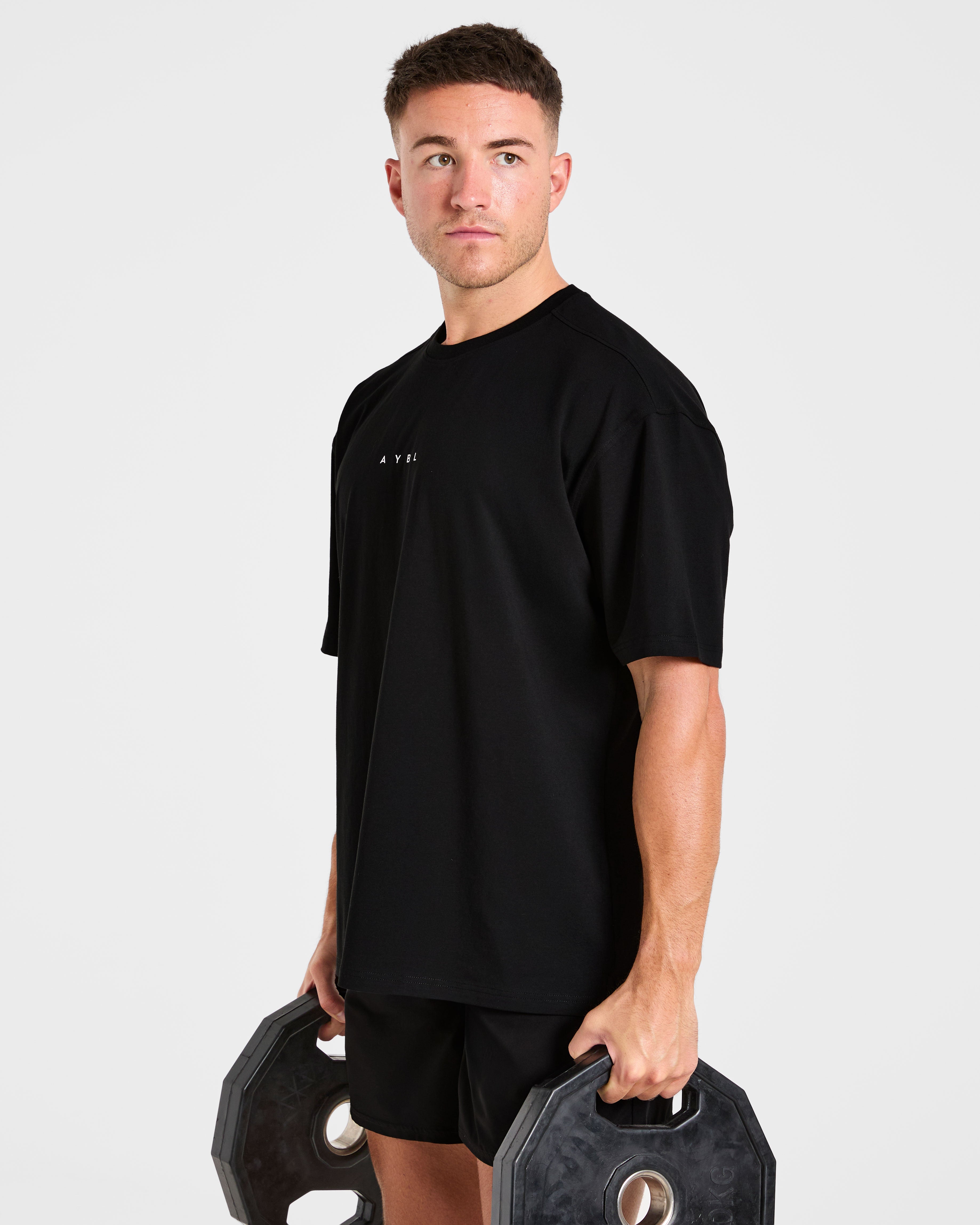 Force Oversized T Shirt - Schwarz