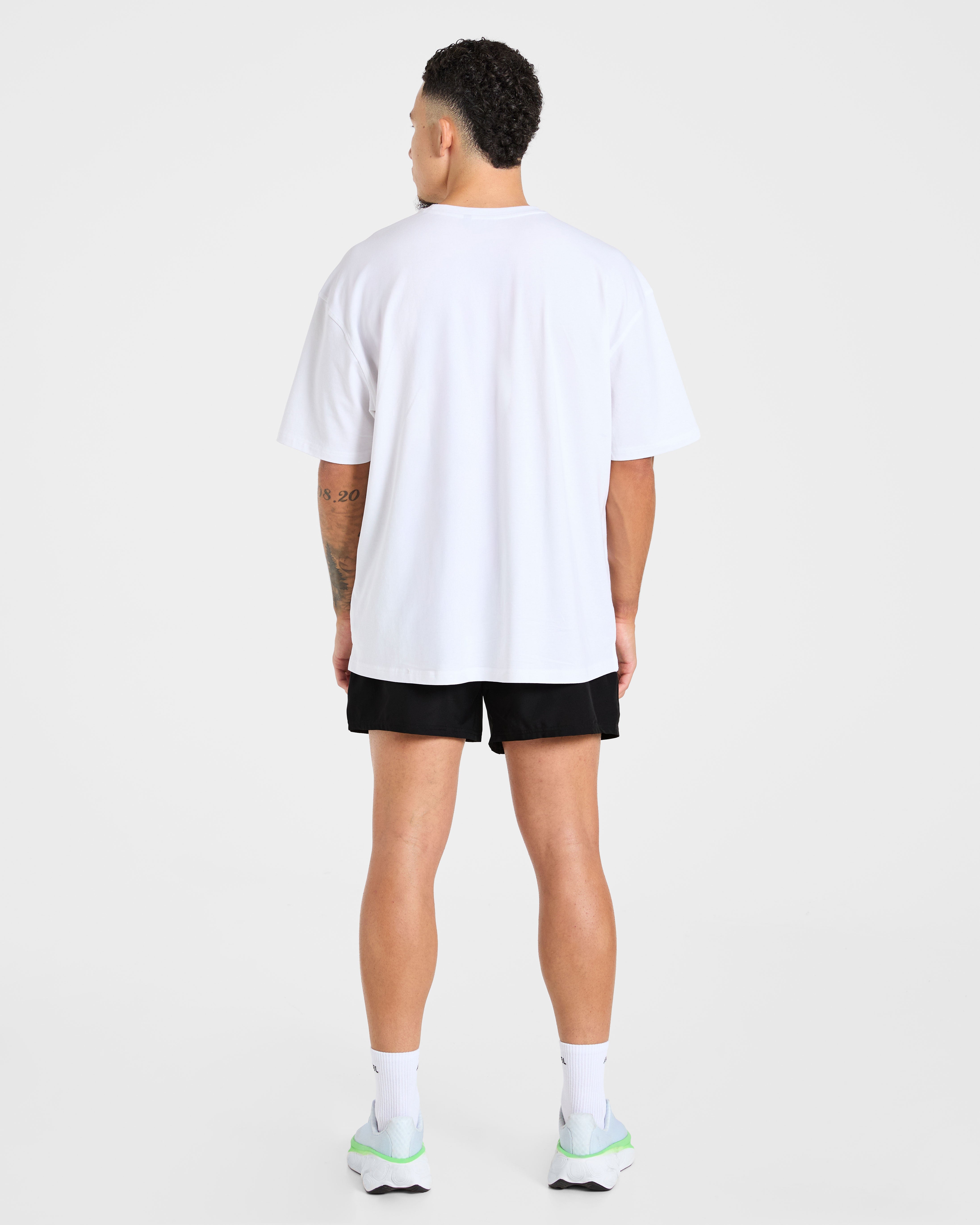 Force Oversized T Shirt - Weiß