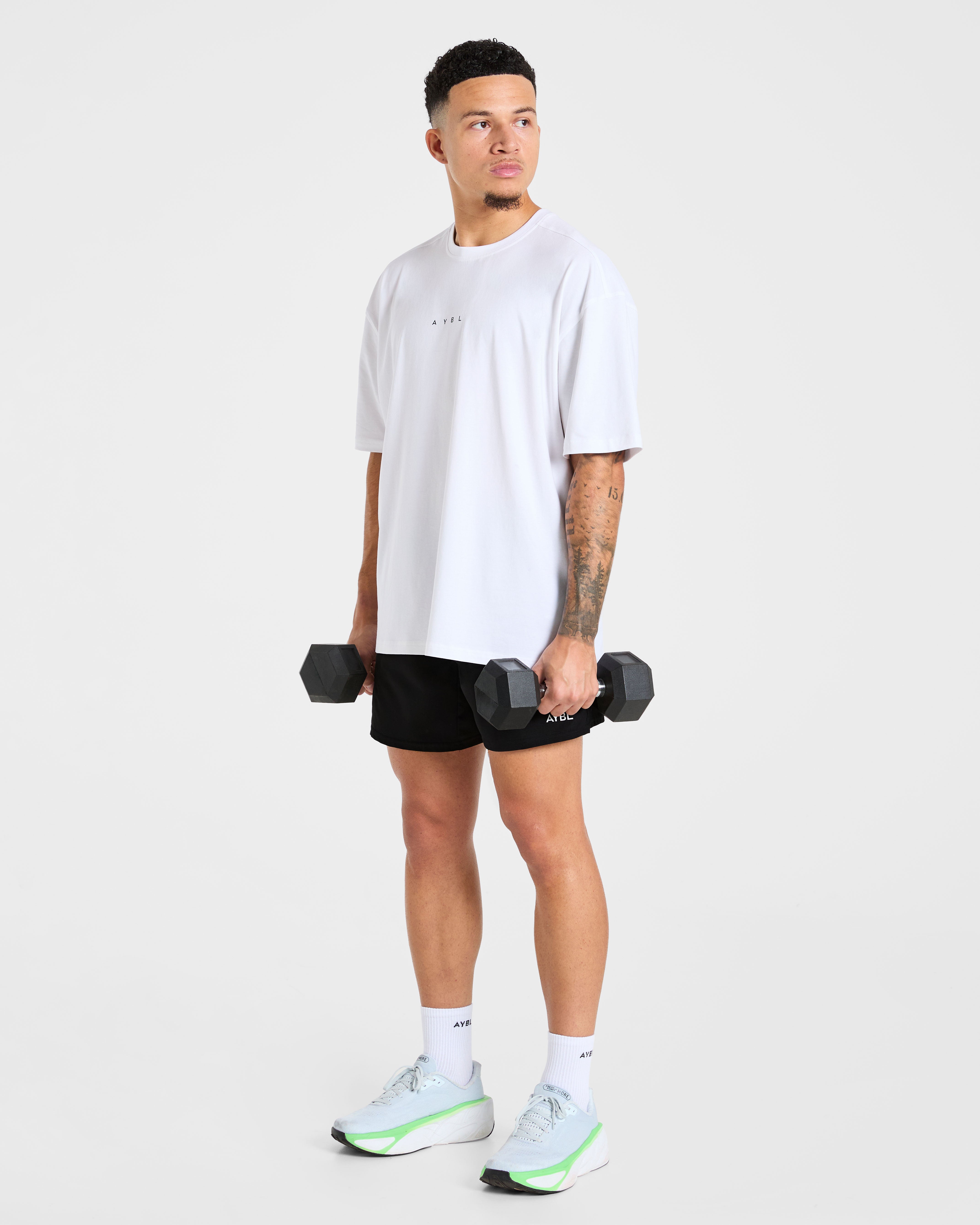 Force Oversized T Shirt - Weiß