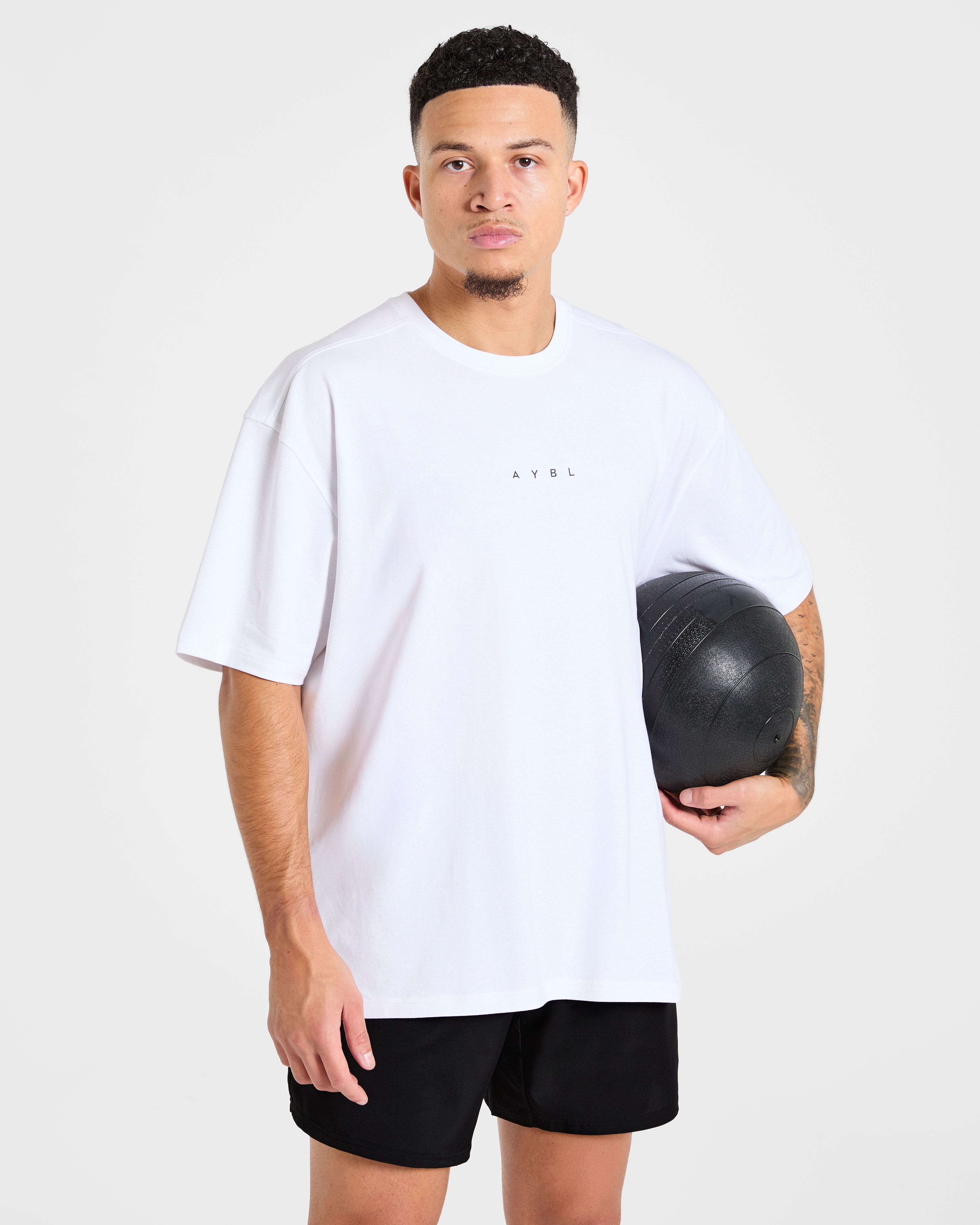 Force Oversized T Shirt - Weiß