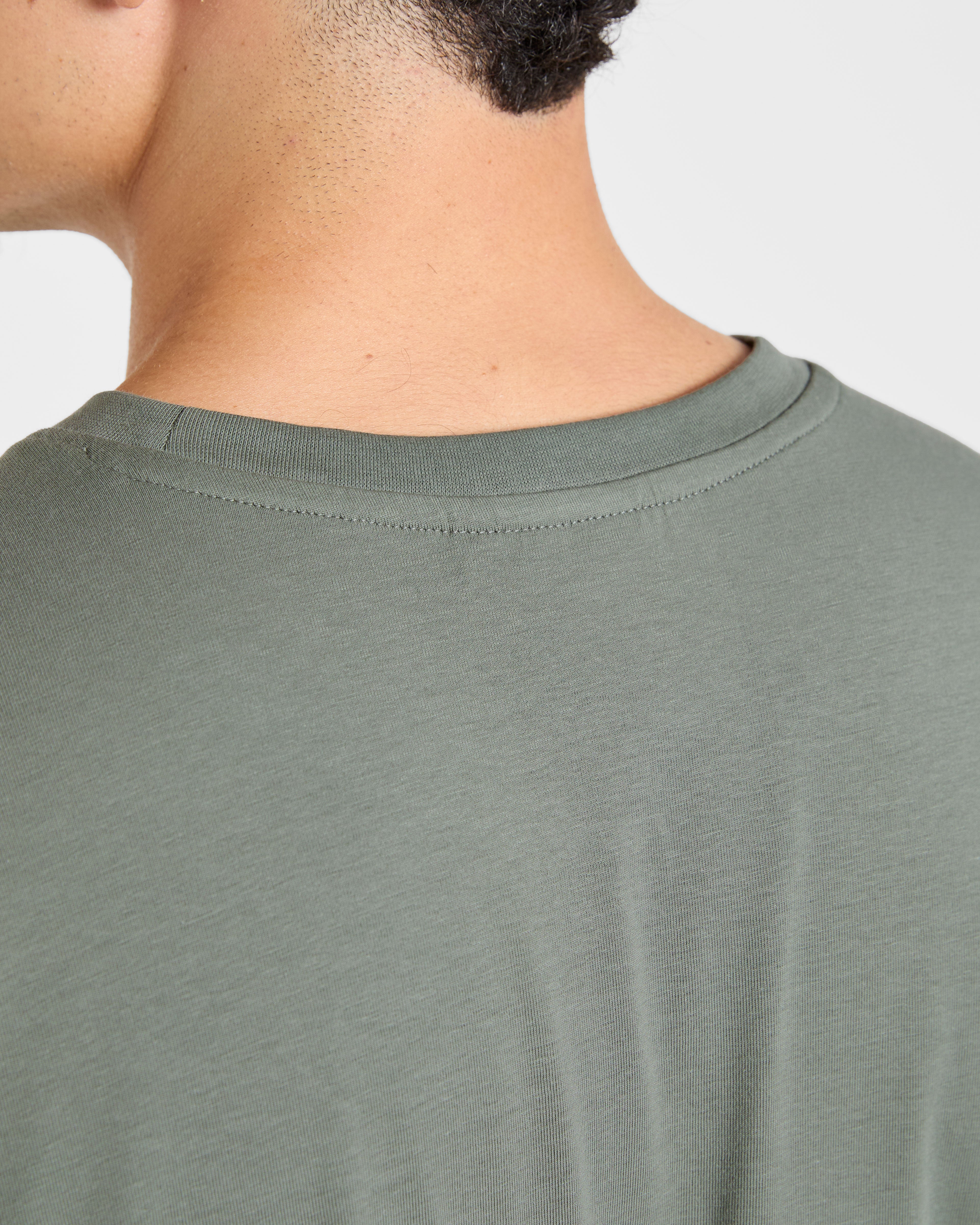 Force Oversized T Shirt - Deep Sage