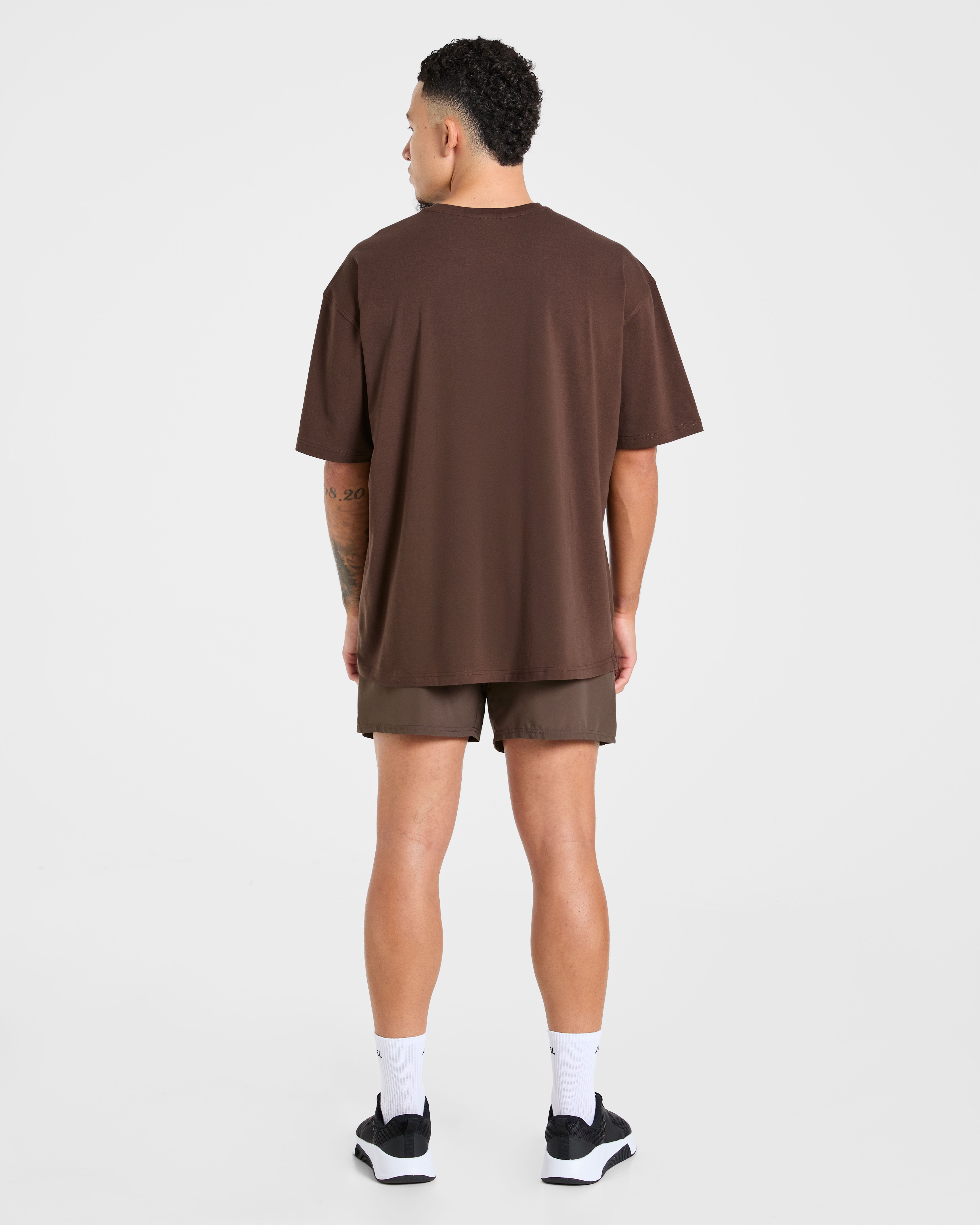Force Oversized T Shirt - Braun