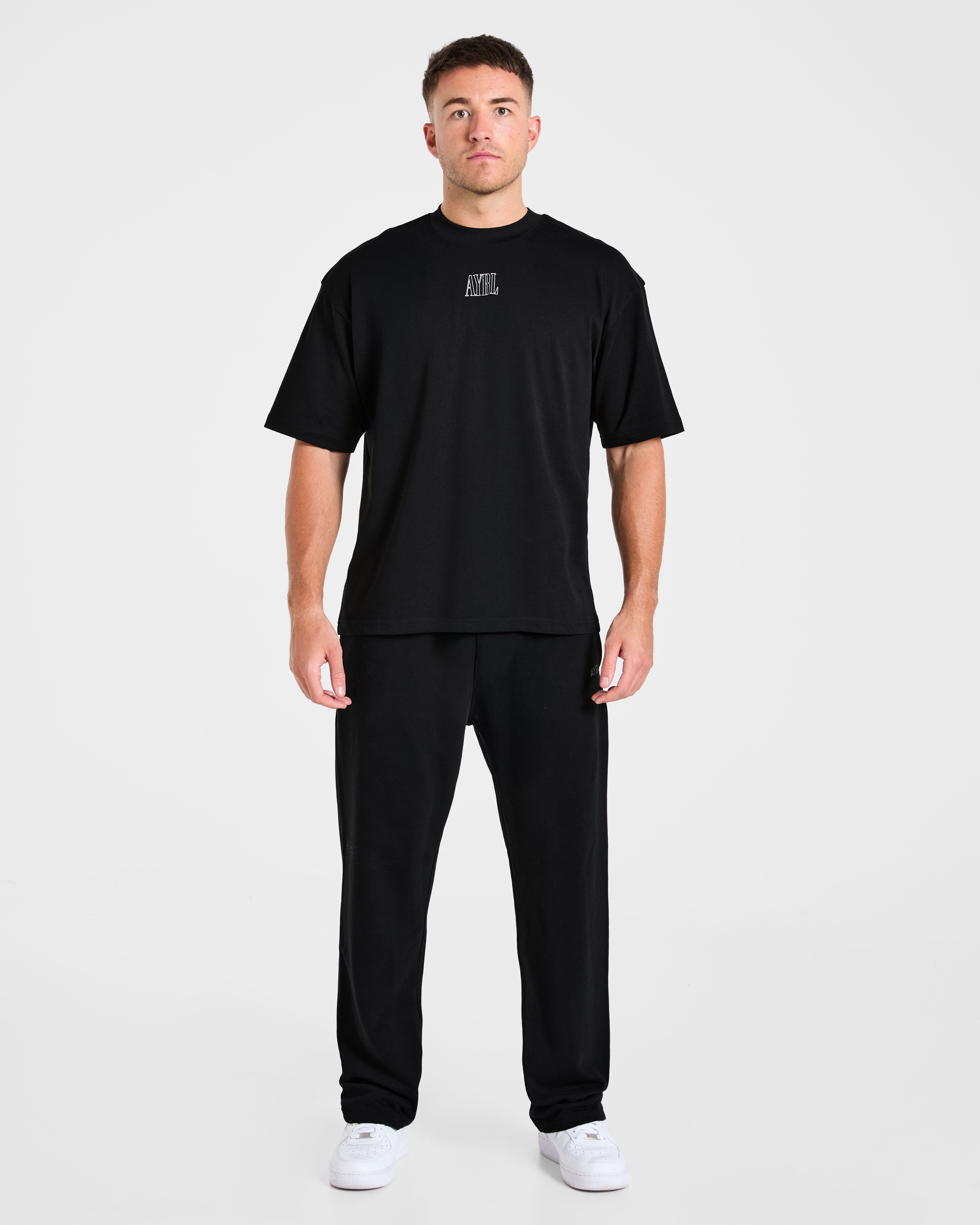 Creatures Of Power Oversized T Shirt - Schwarz