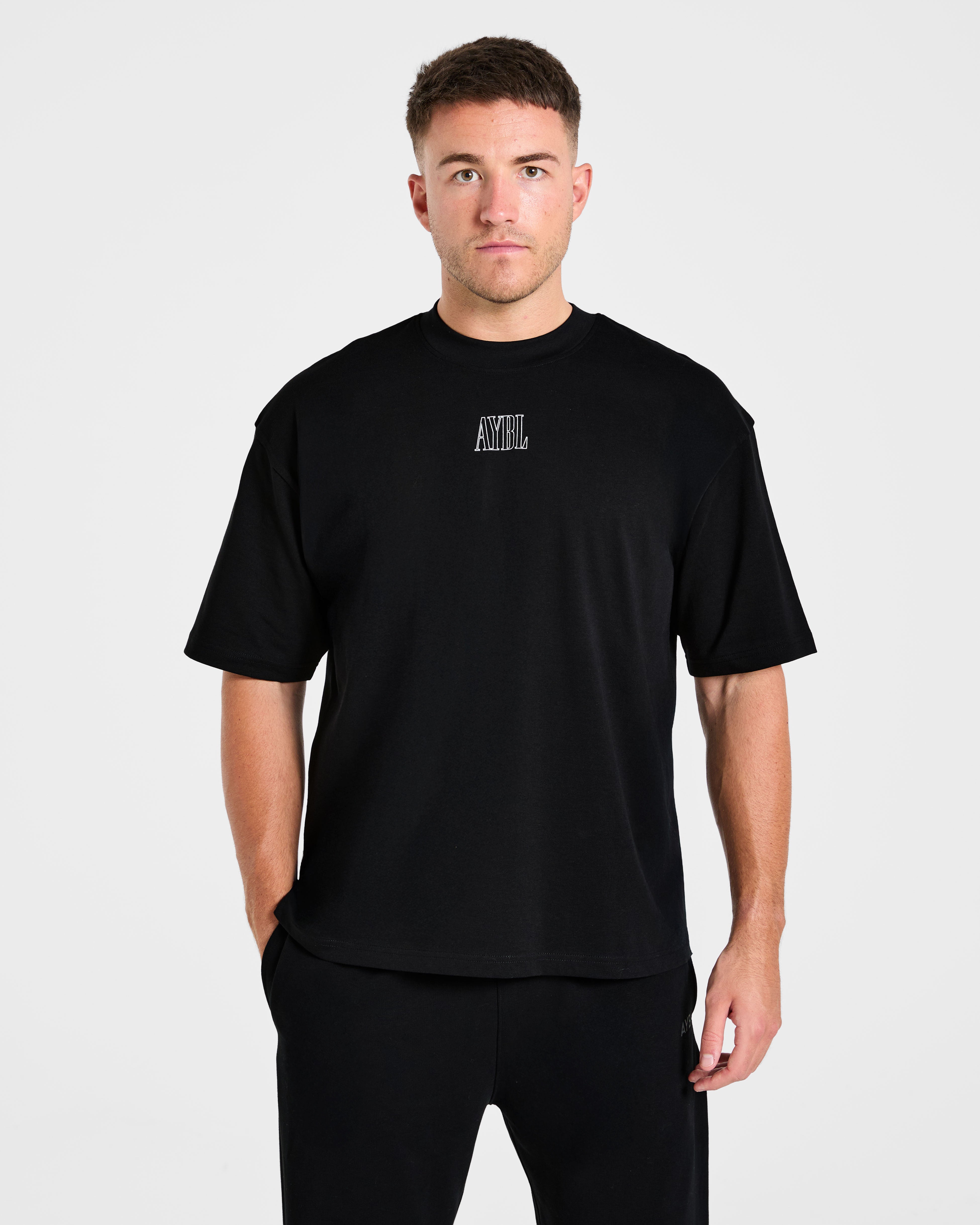 Creatures Of Power Oversized T Shirt - Schwarz