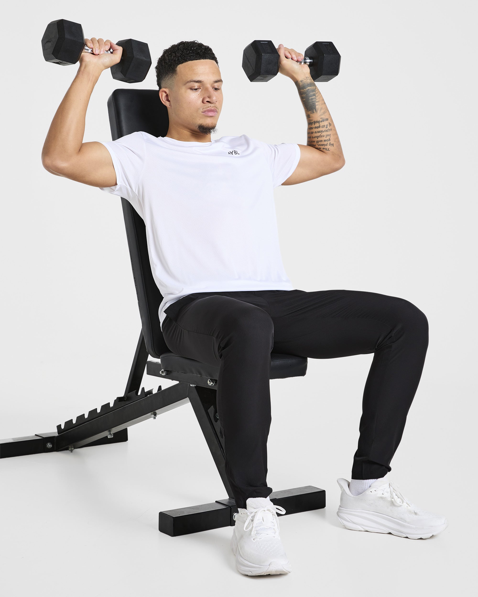 Ascend Zip Joggers - Schwarz