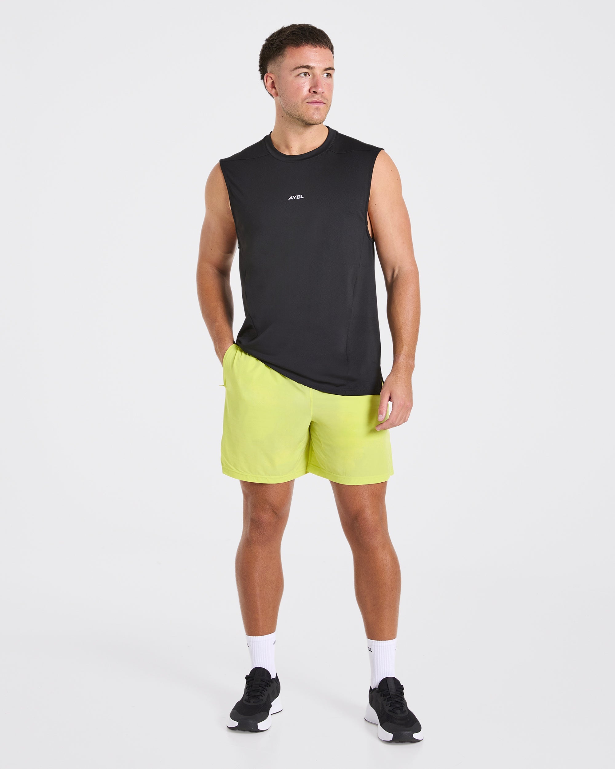 Motion Shorts - Lime Grün