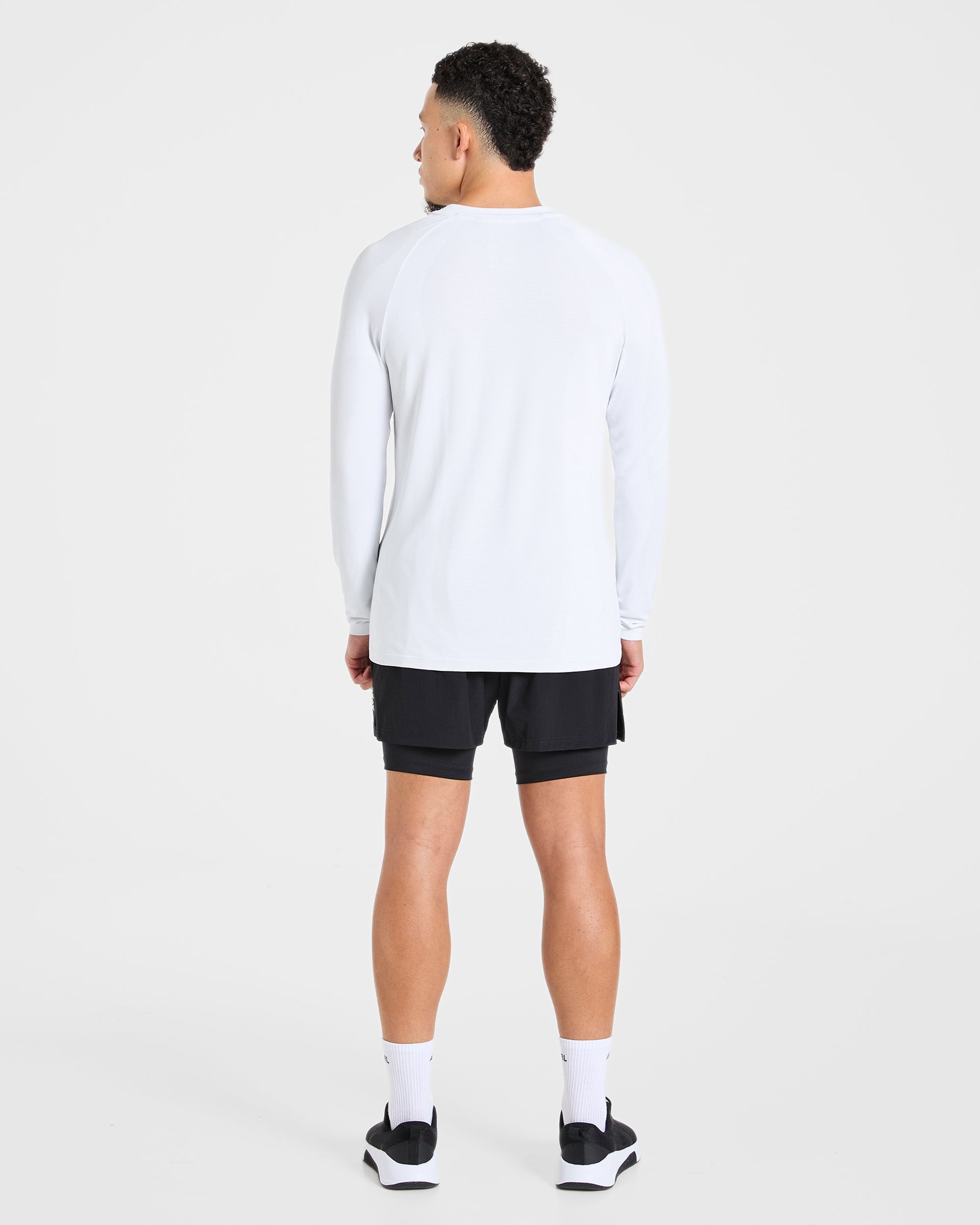 Signature 2 in 1 Shorts - Schwarz