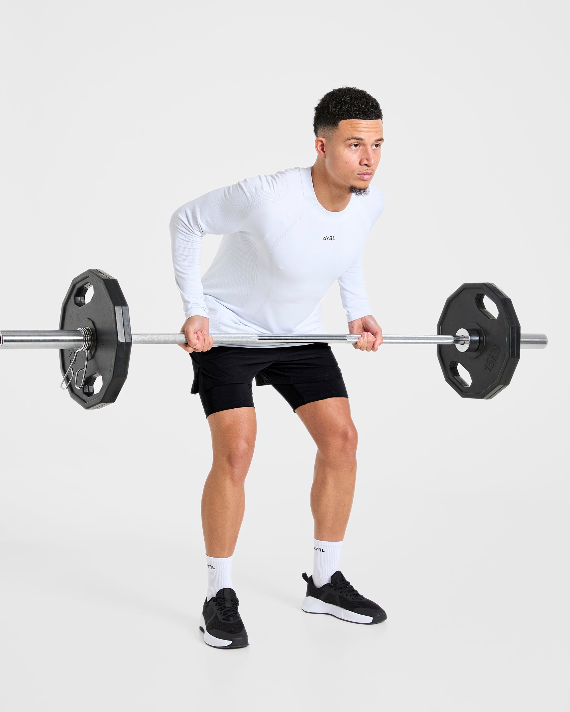 Signature 2 in 1 Shorts - Schwarz