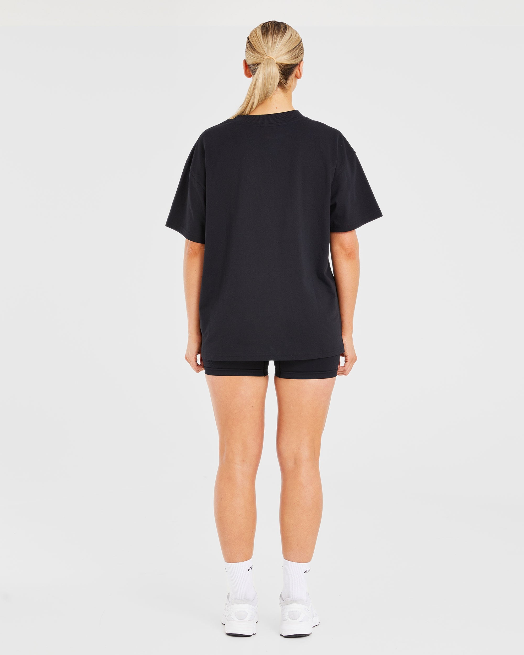 AYBL Lift Oversized T Shirt - Schwarz