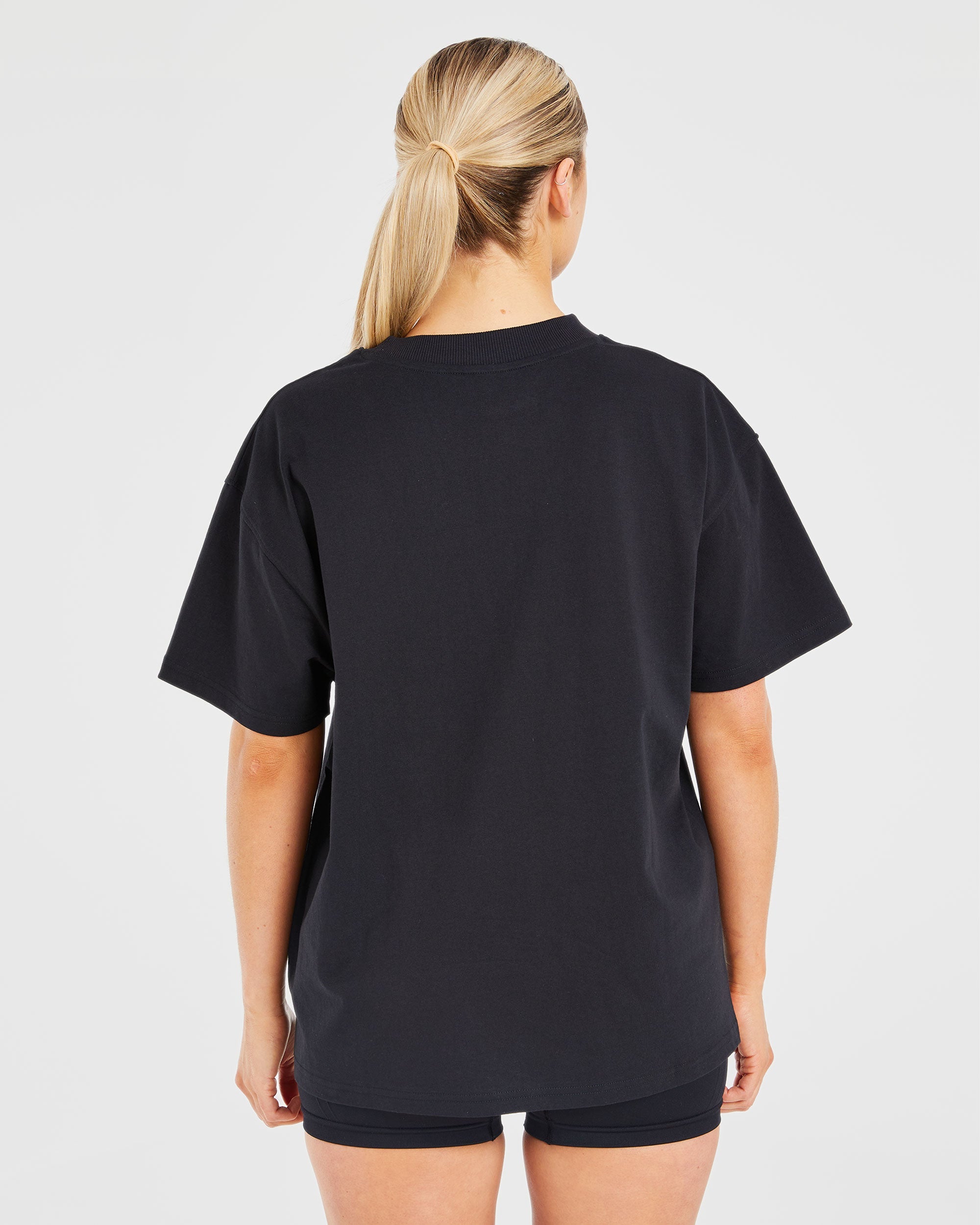 AYBL Lift Oversized T Shirt - Schwarz