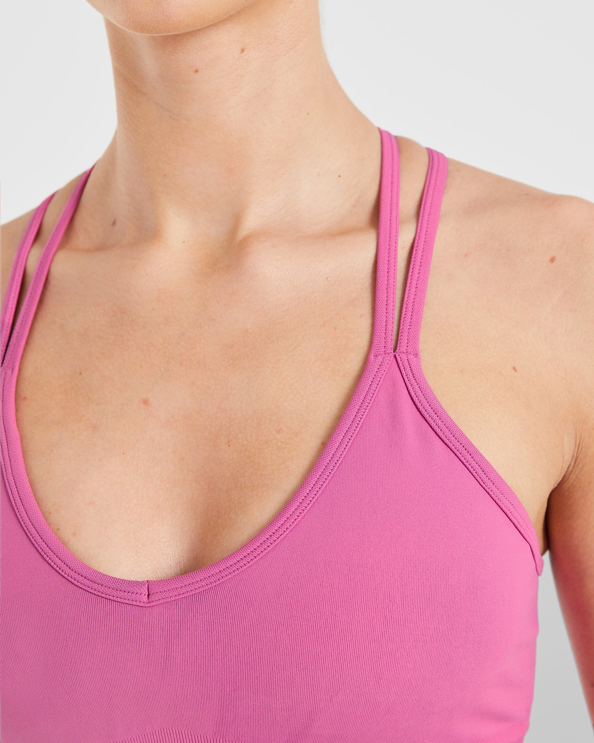 Power Seamless Sports Bra - Rosa