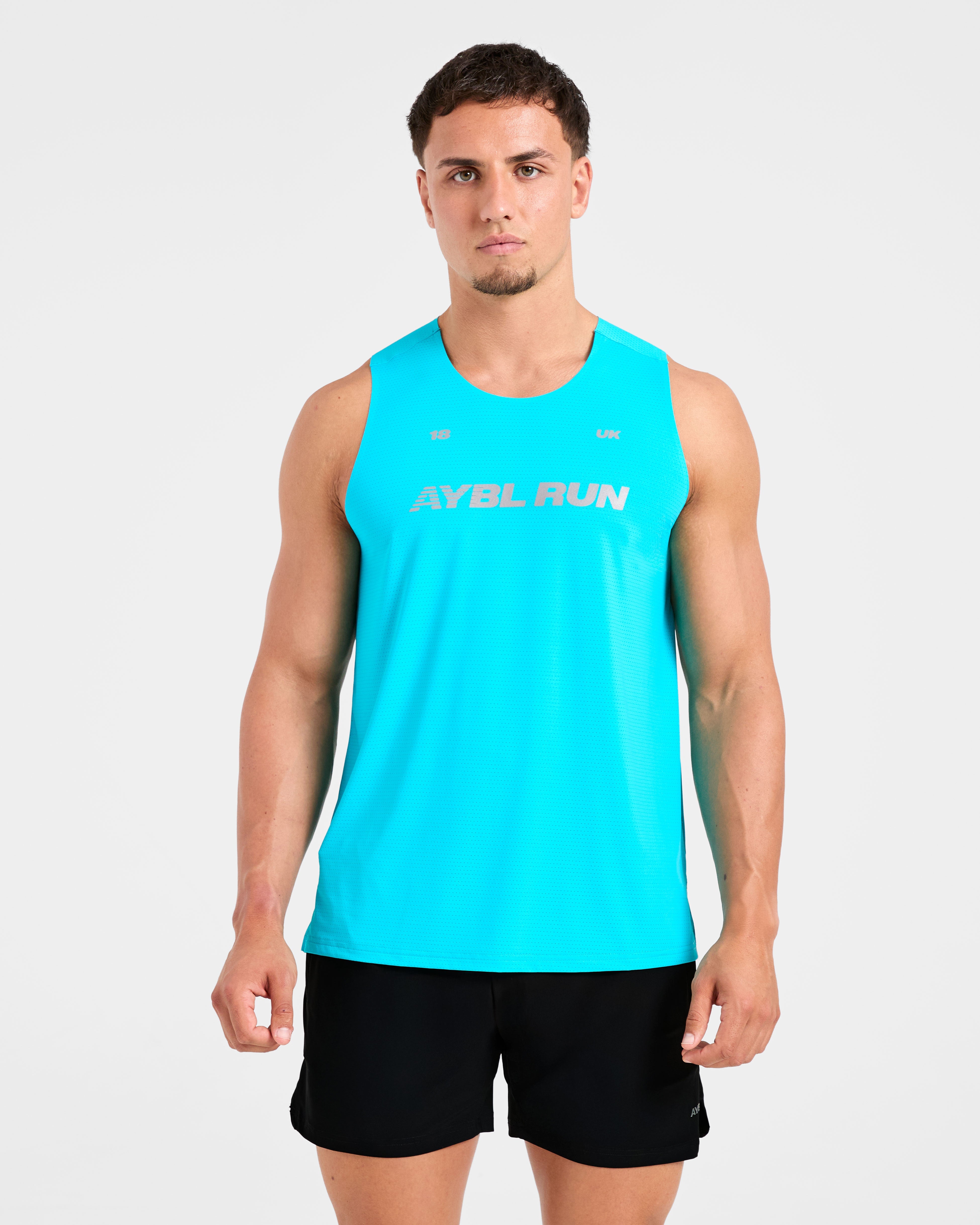 Run Loose Tank - Blaze Blau