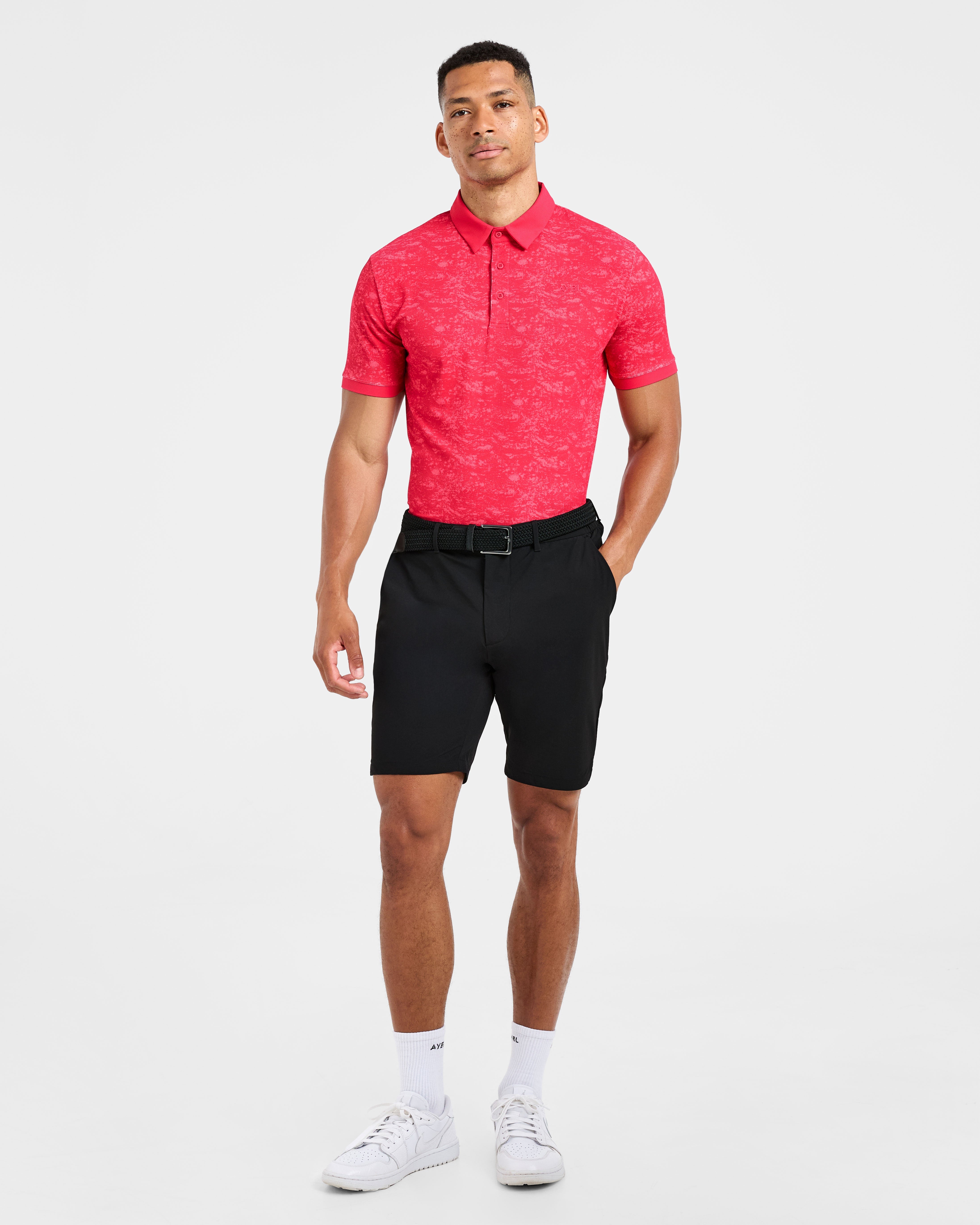 Precision Texture Polo - Summer Rot