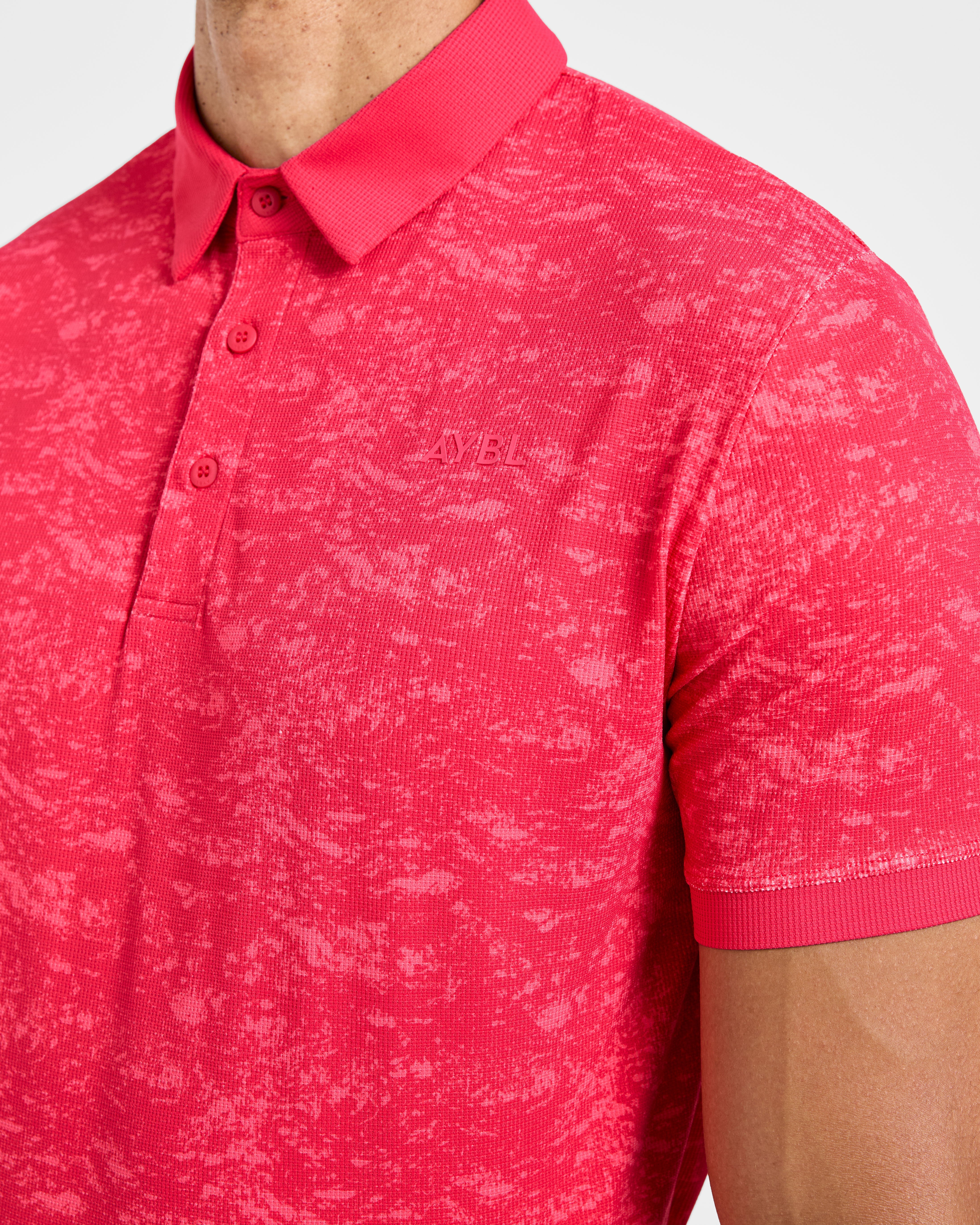 Precision Texture Polo - Summer Rot