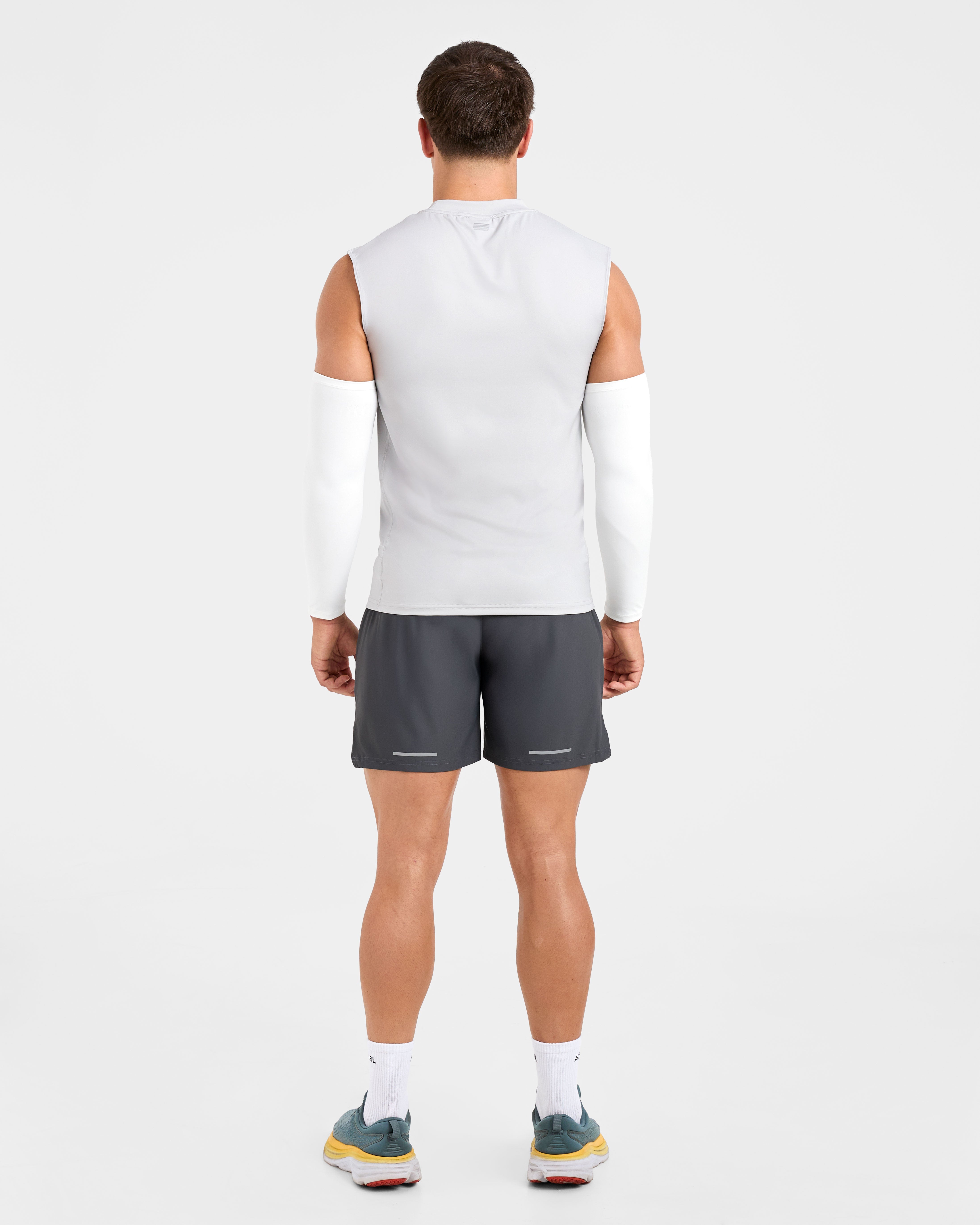 Base Layer Arm Sleeves - Weiß
