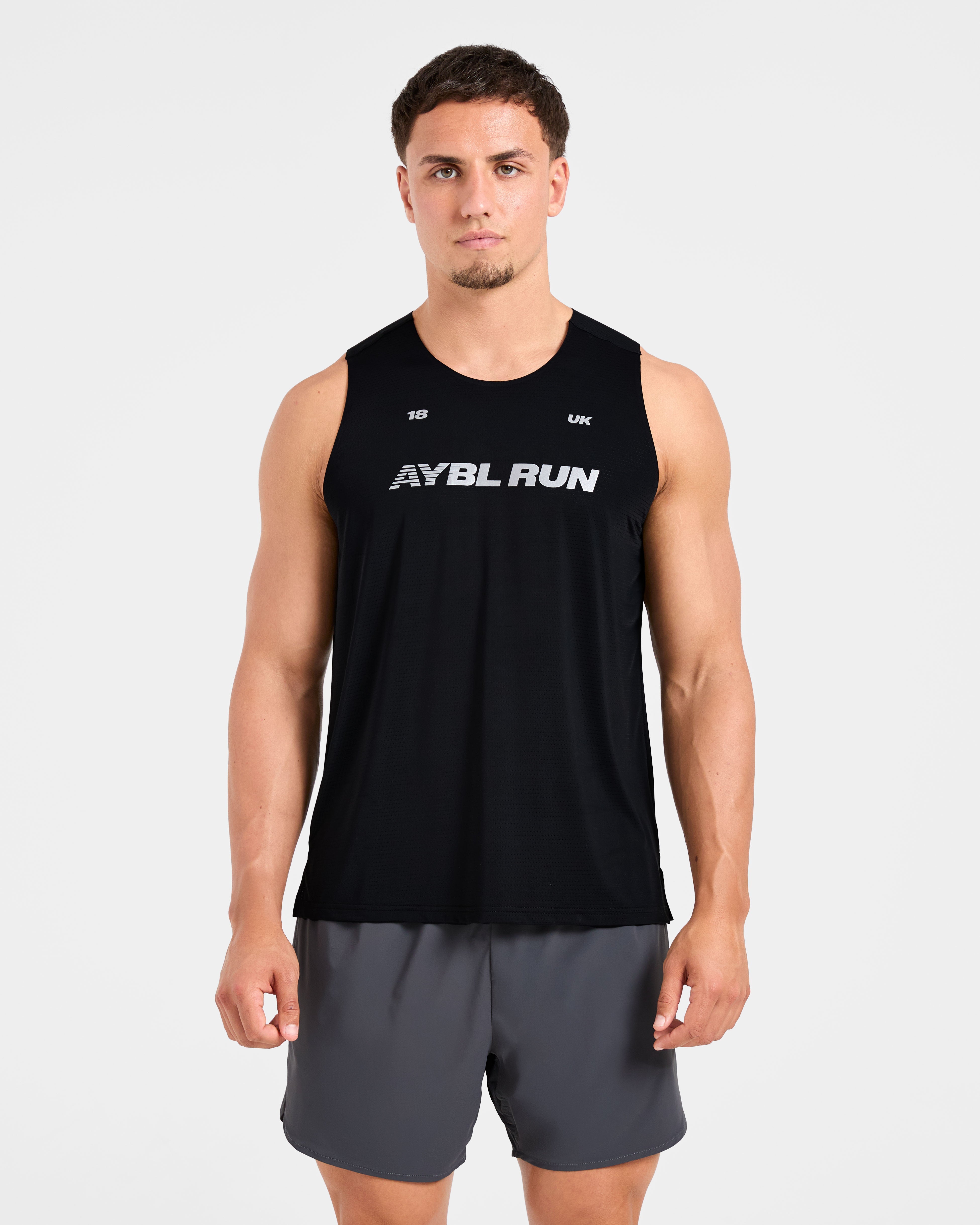 Run Loose Tank - Schwarz