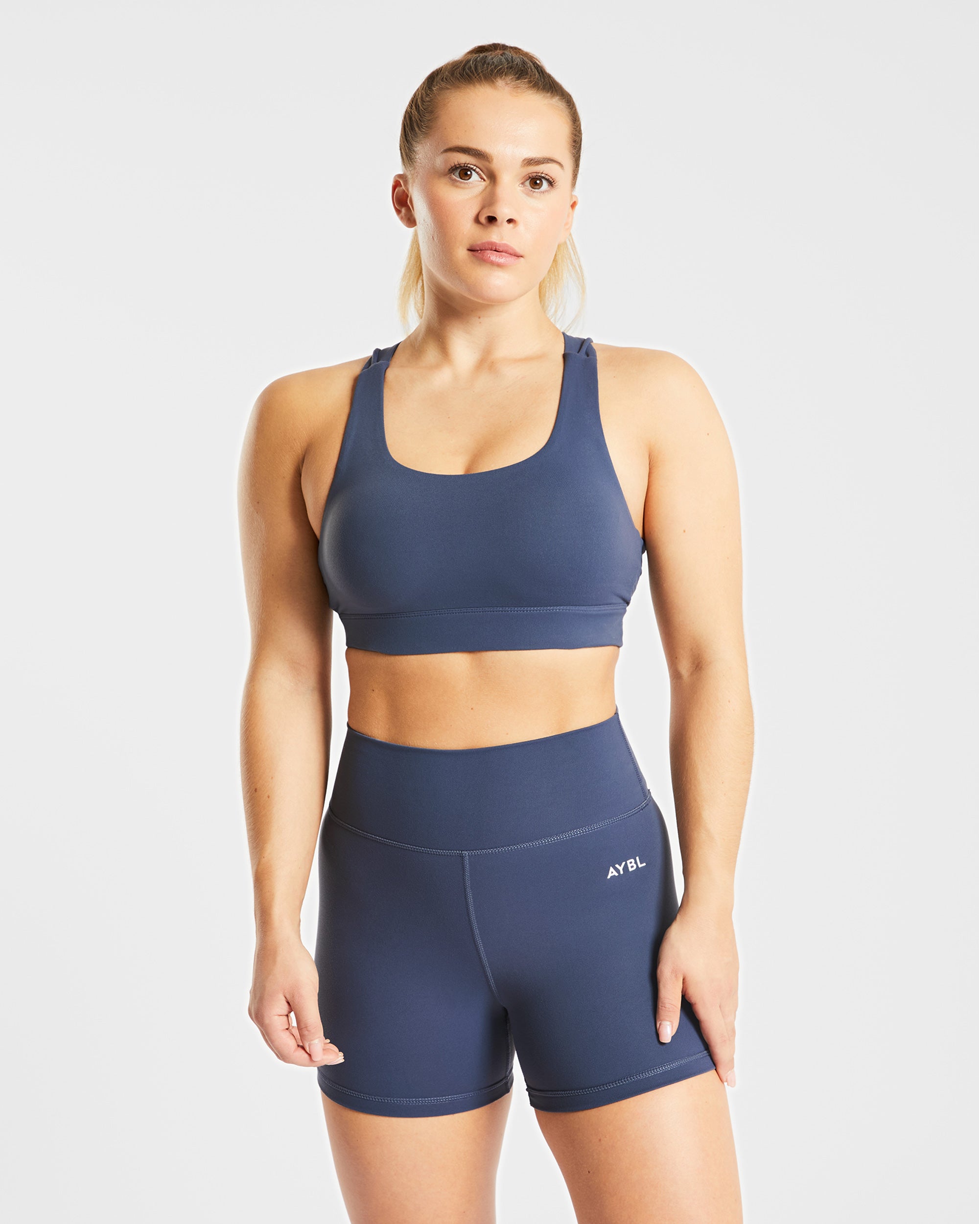 Core Sports Bra - Navy Blau