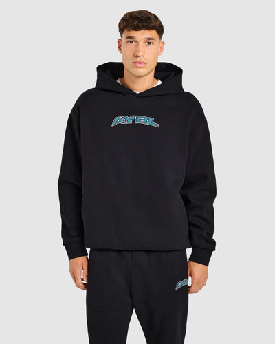 AYBL Society Oversized Hoodie - Schwarz