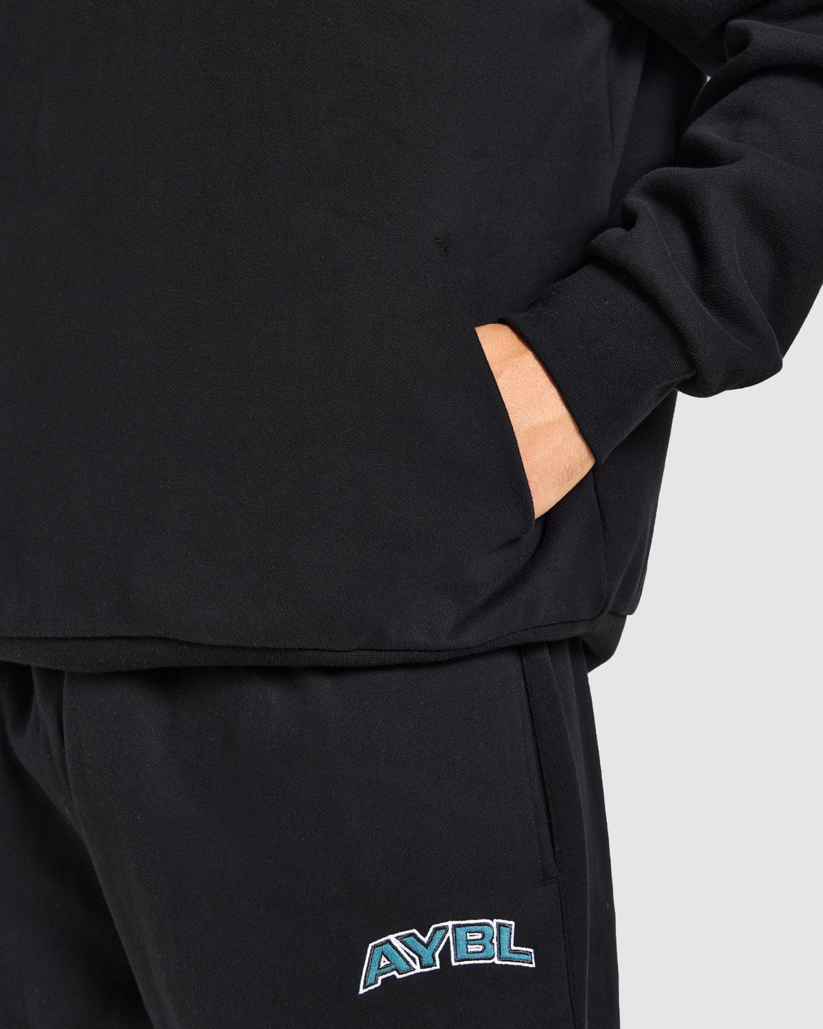 AYBL Society Oversized Hoodie - Schwarz