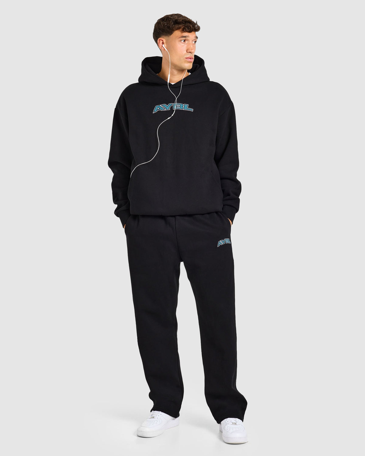 AYBL Society Oversized Hoodie - Schwarz