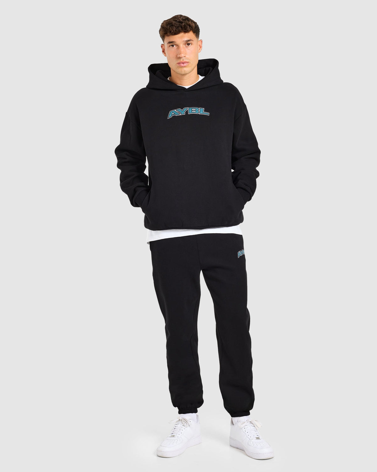AYBL Society Oversized Joggers - Schwarz