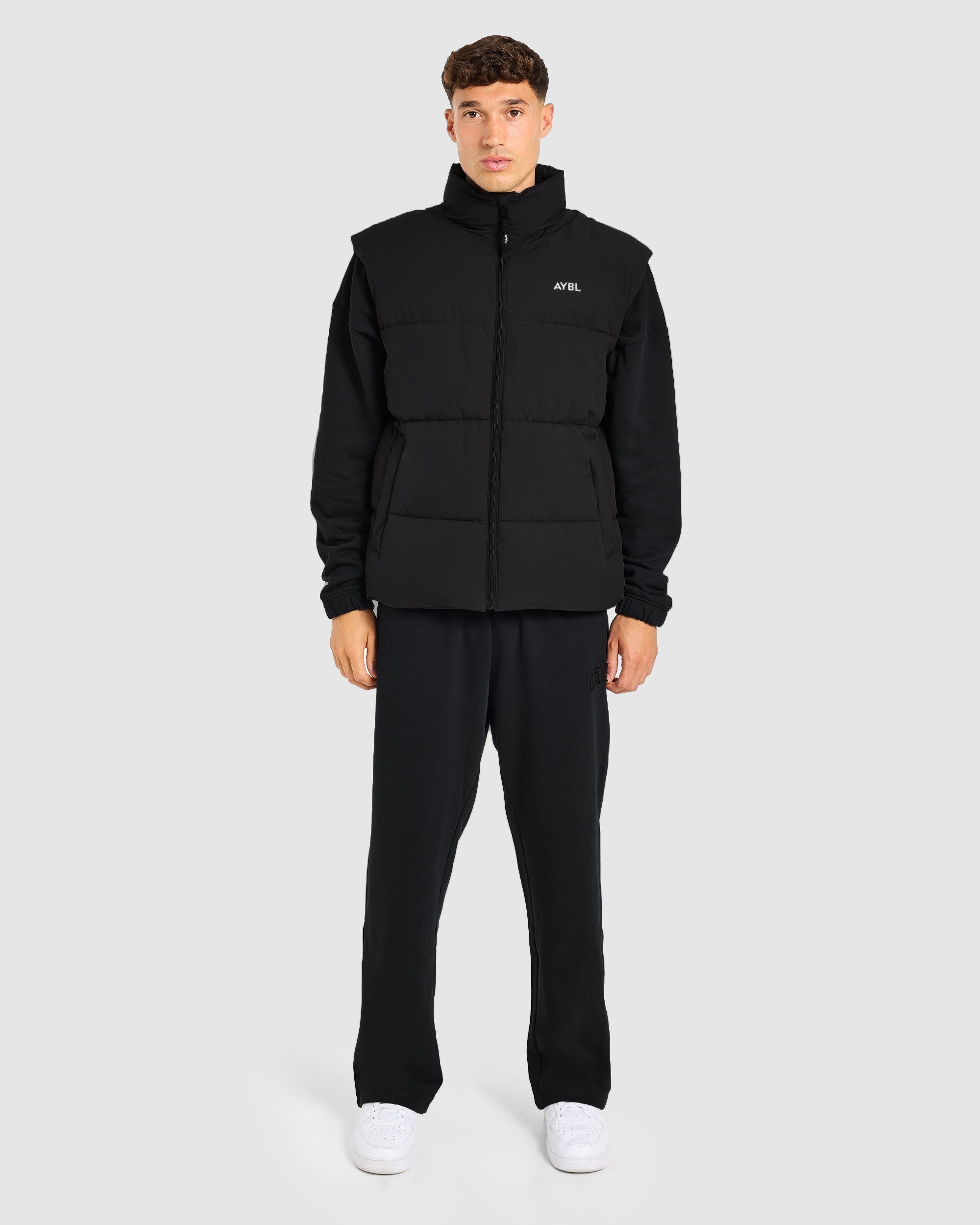 Classic Puffer Gilet - Schwarz