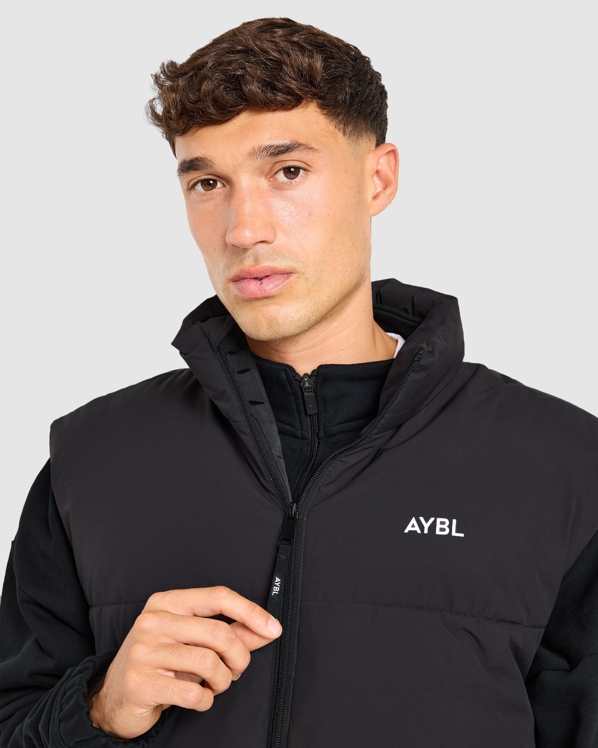Classic Puffer Gilet - Schwarz