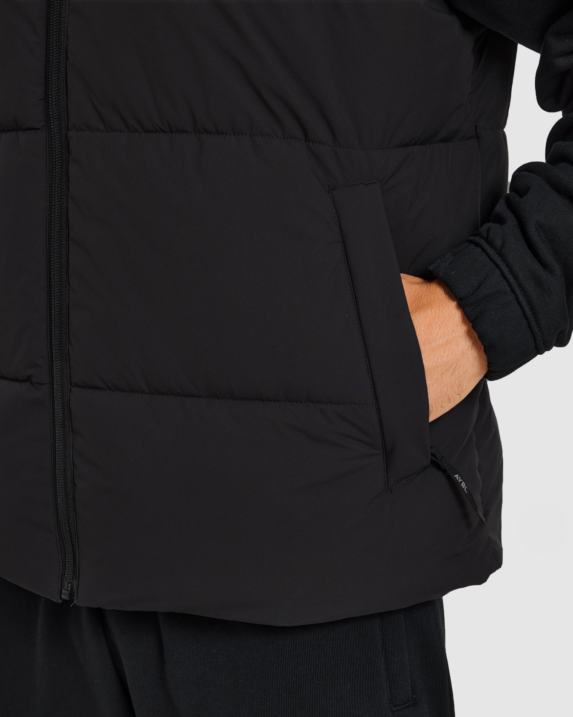 Classic Puffer Gilet - Schwarz
