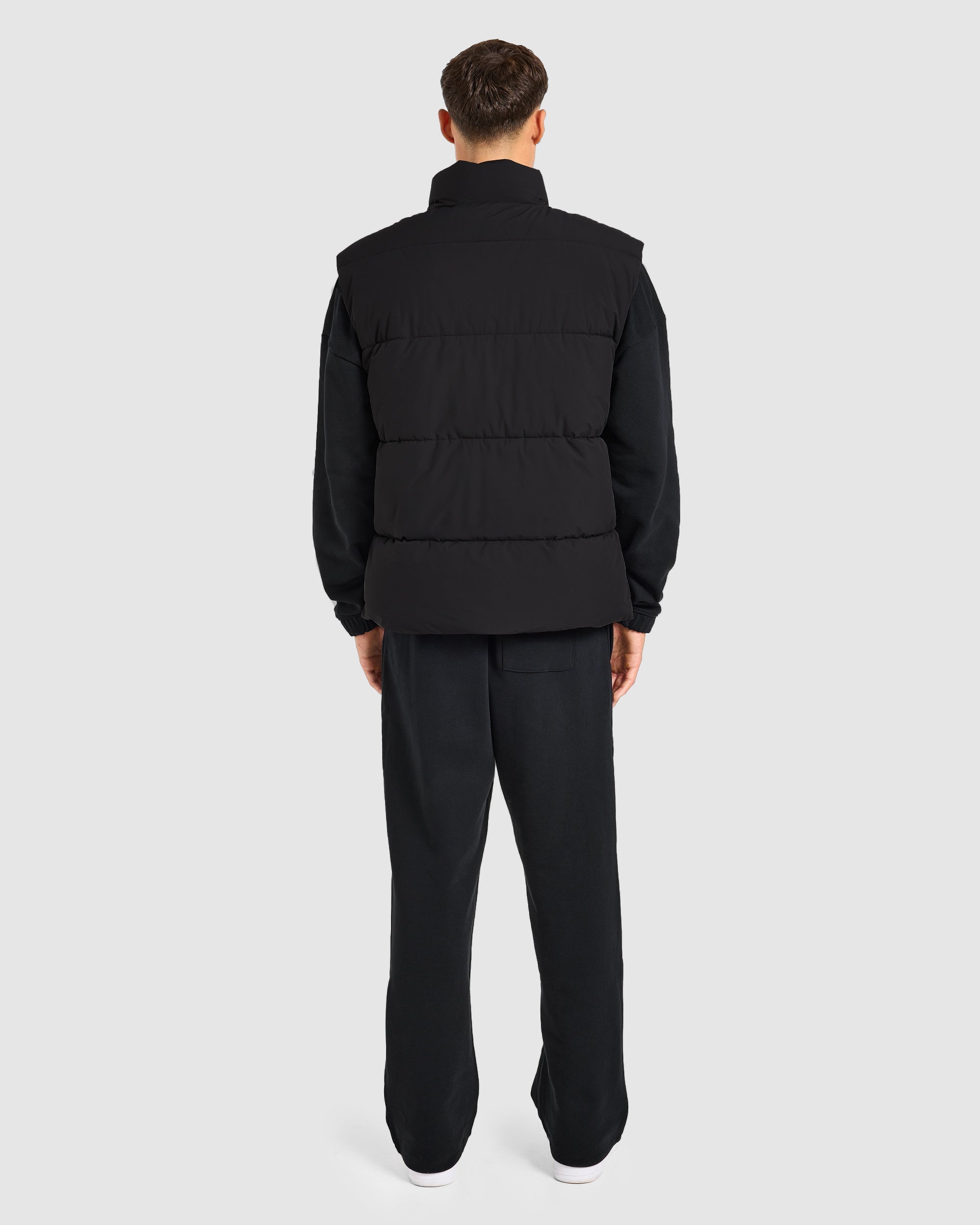 Classic Puffer Gilet - Schwarz