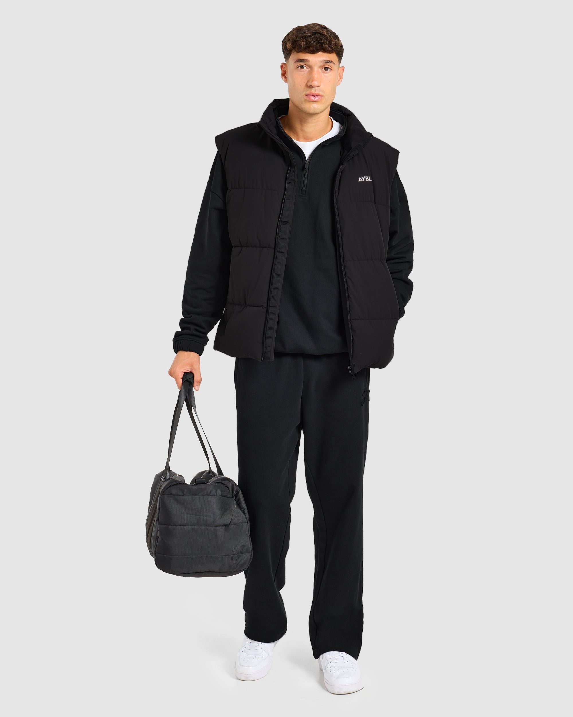 Classic Puffer Gilet - Schwarz