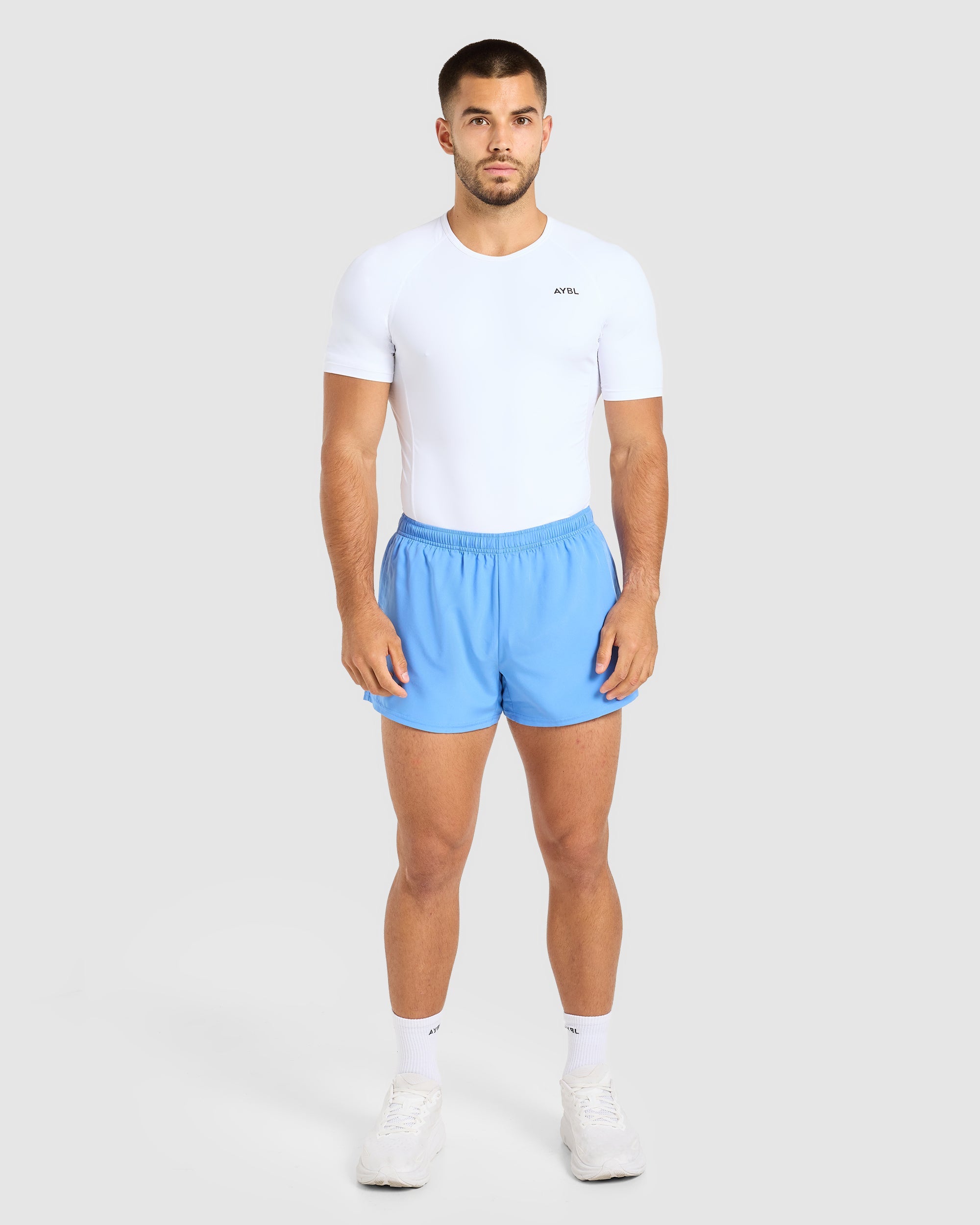 Core 3" Shorts - Muted Blau