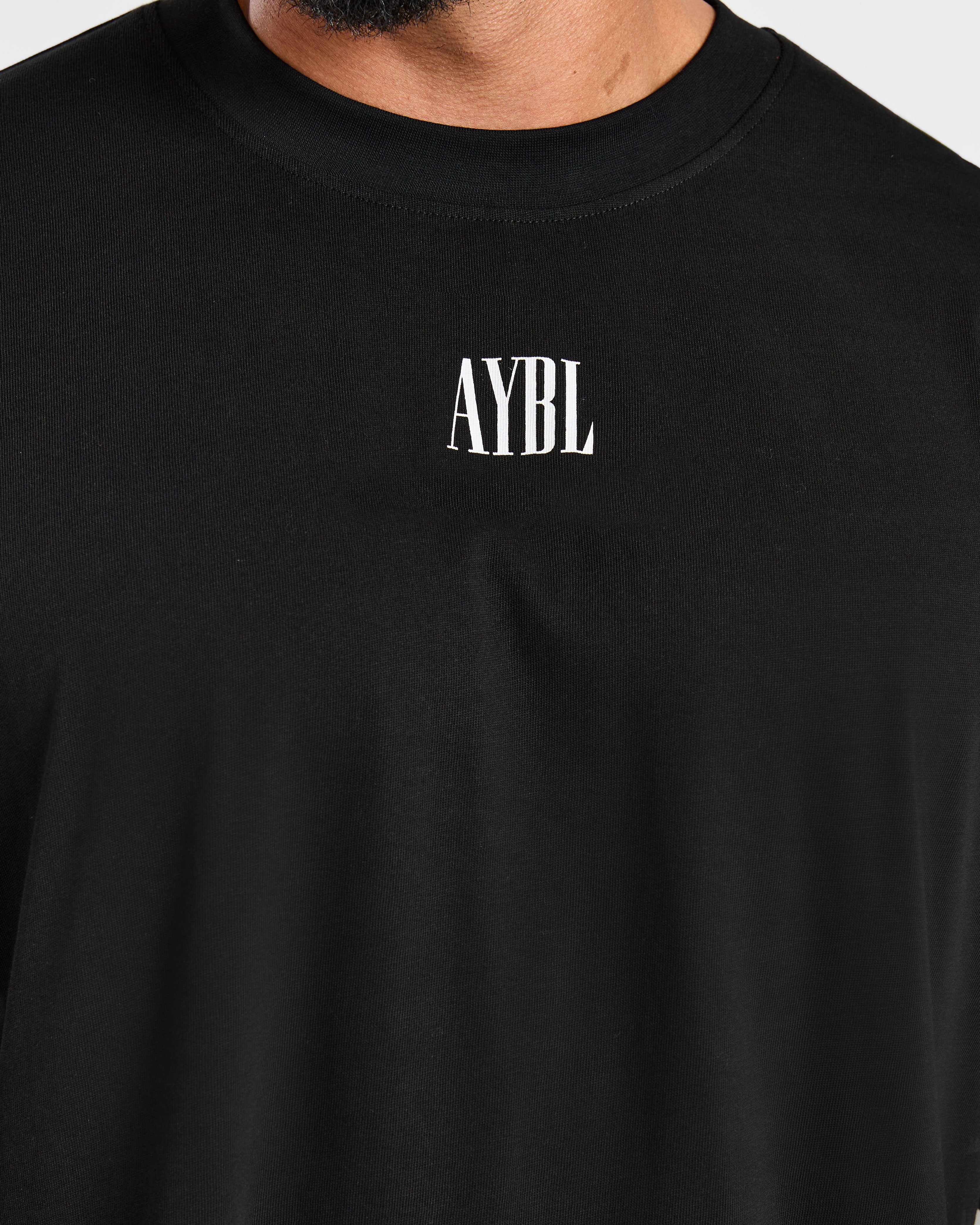 Wesley Vissers x Champion Mindset Oversized T Shirt - Schwarz