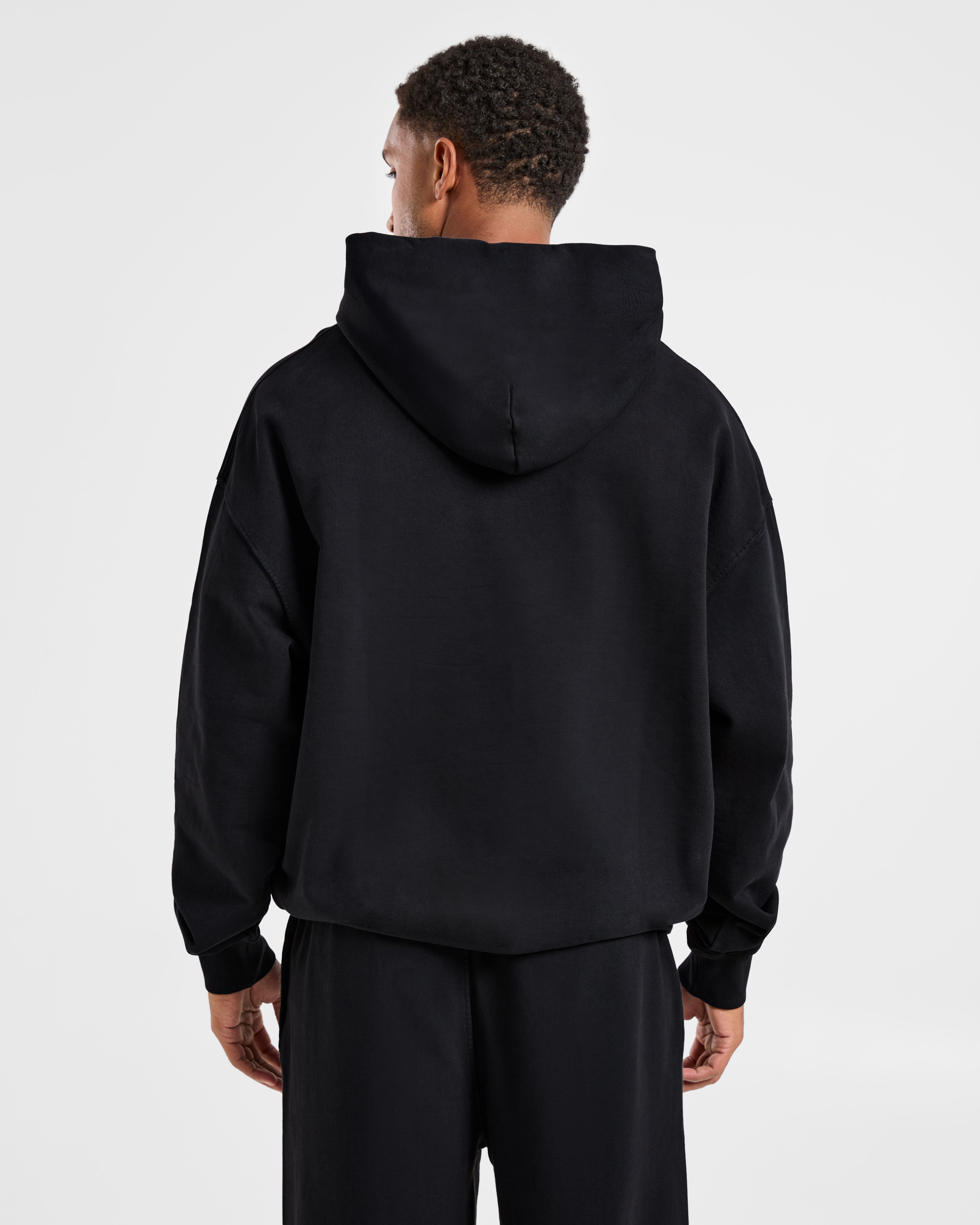 Elite Hoodie - Schwarz/Charcoal