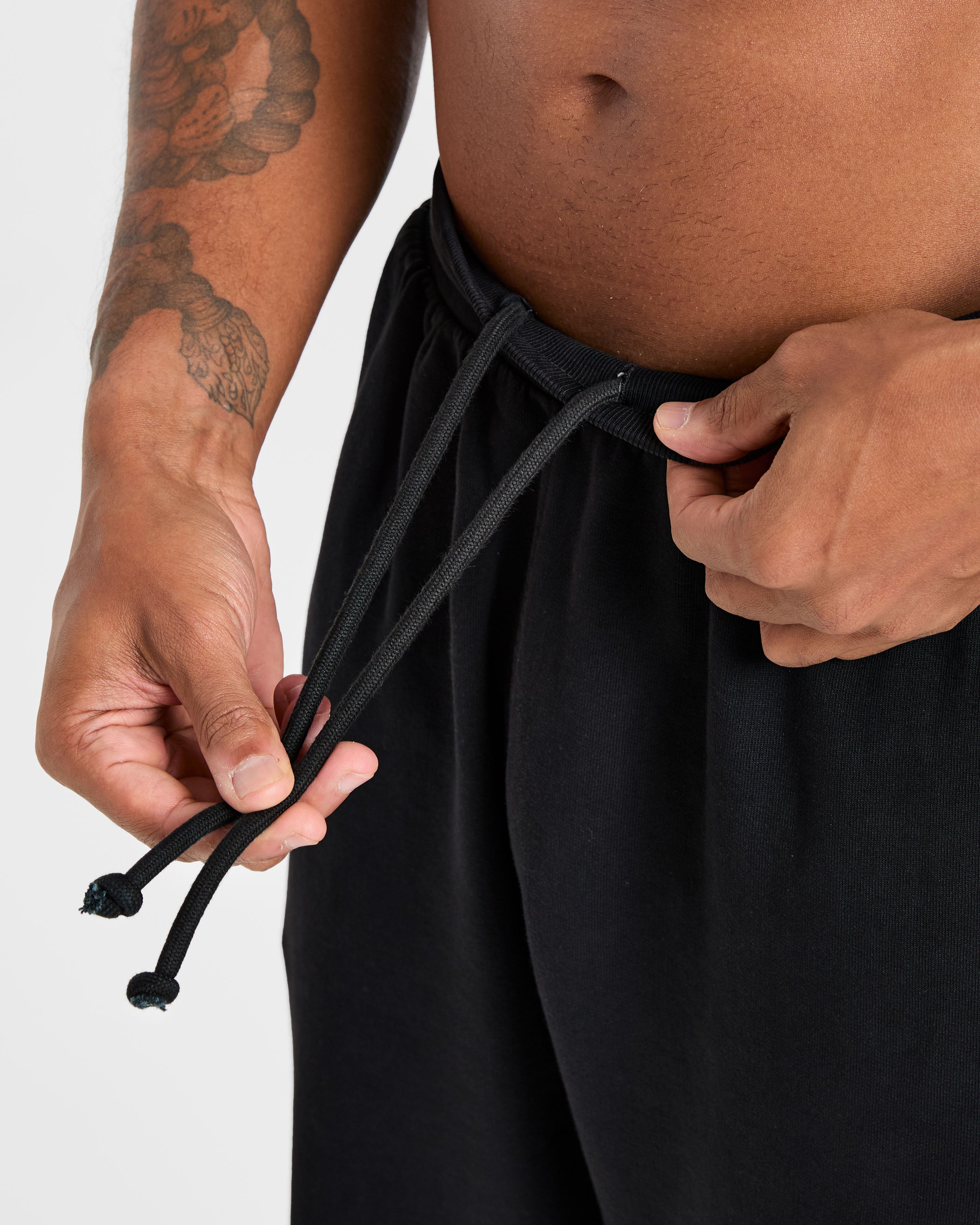 Elite Straight Leg Joggers - Schwarz/Charcoal