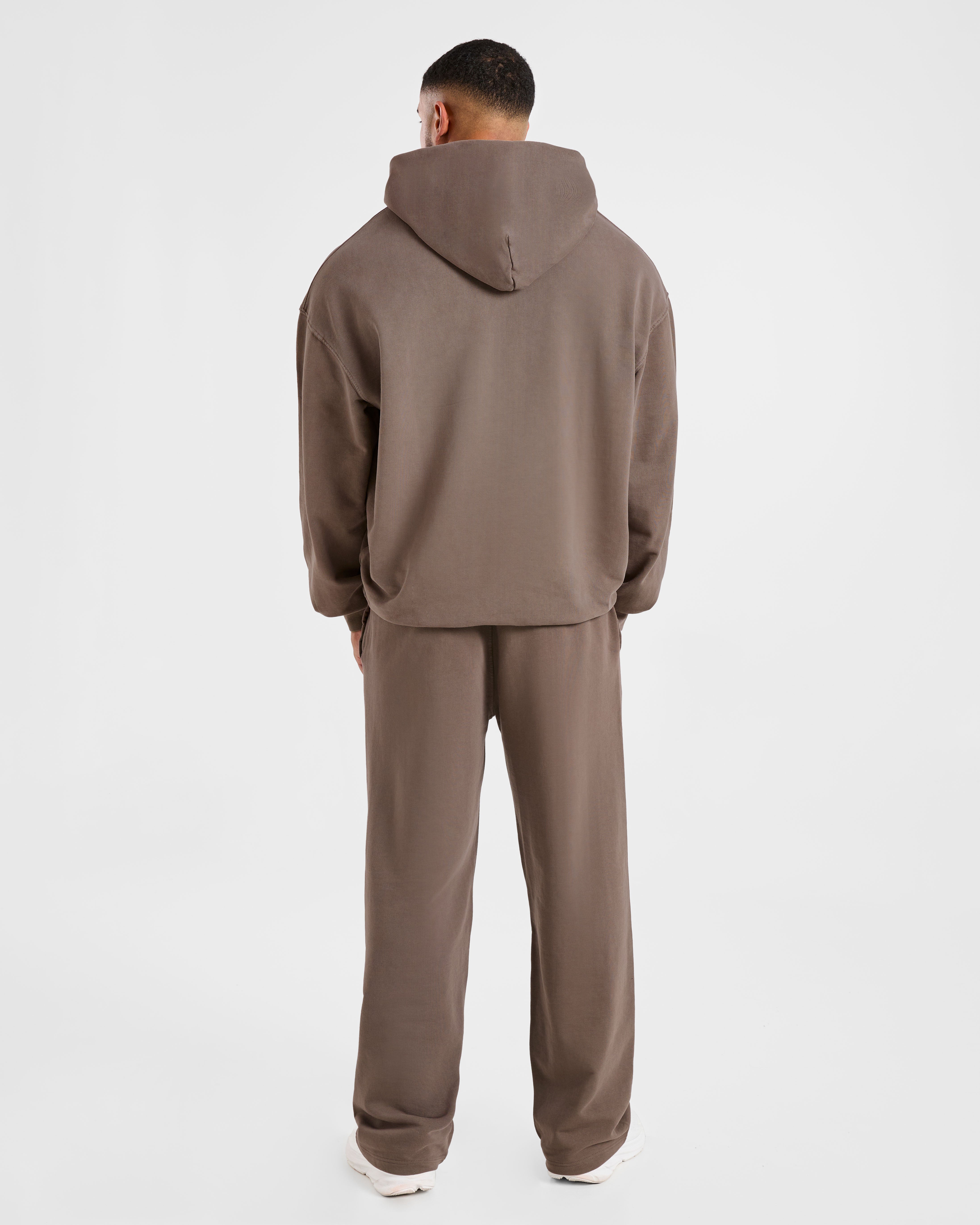 Elite Straight Leg Joggers - Umber Braun